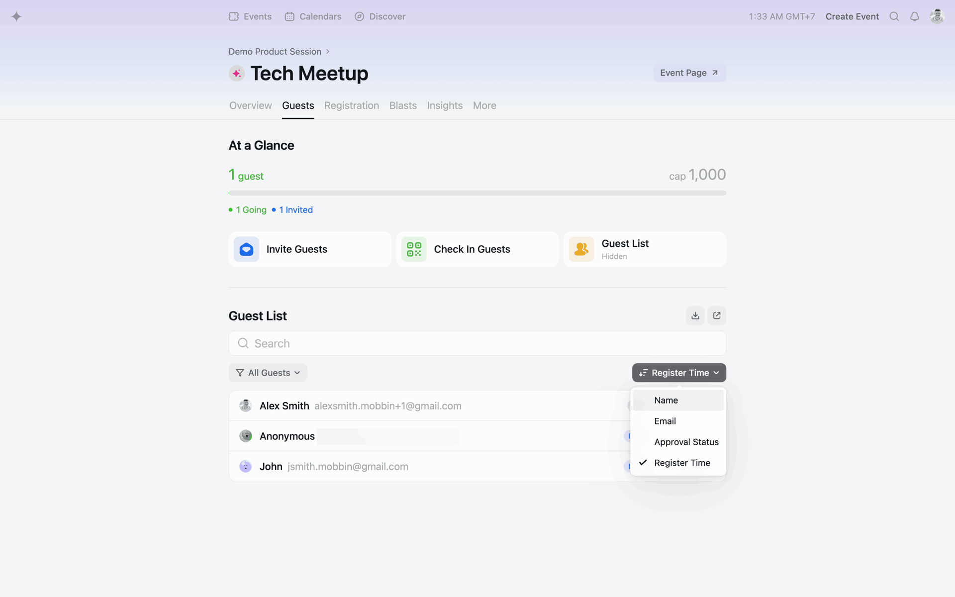 Luma Web Lifestyle interface screenshot 10