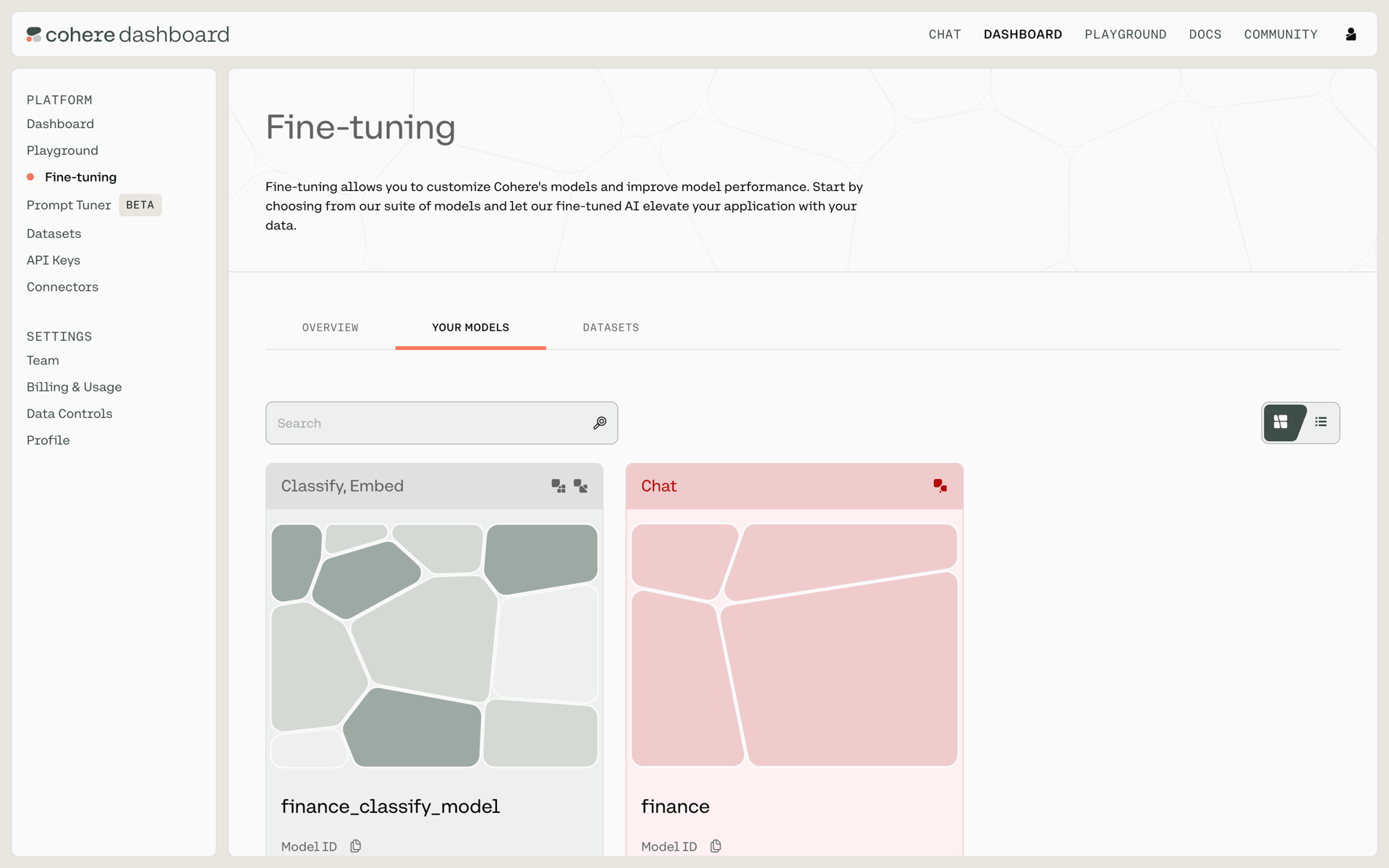 Cohere Web AI interface screenshot 11