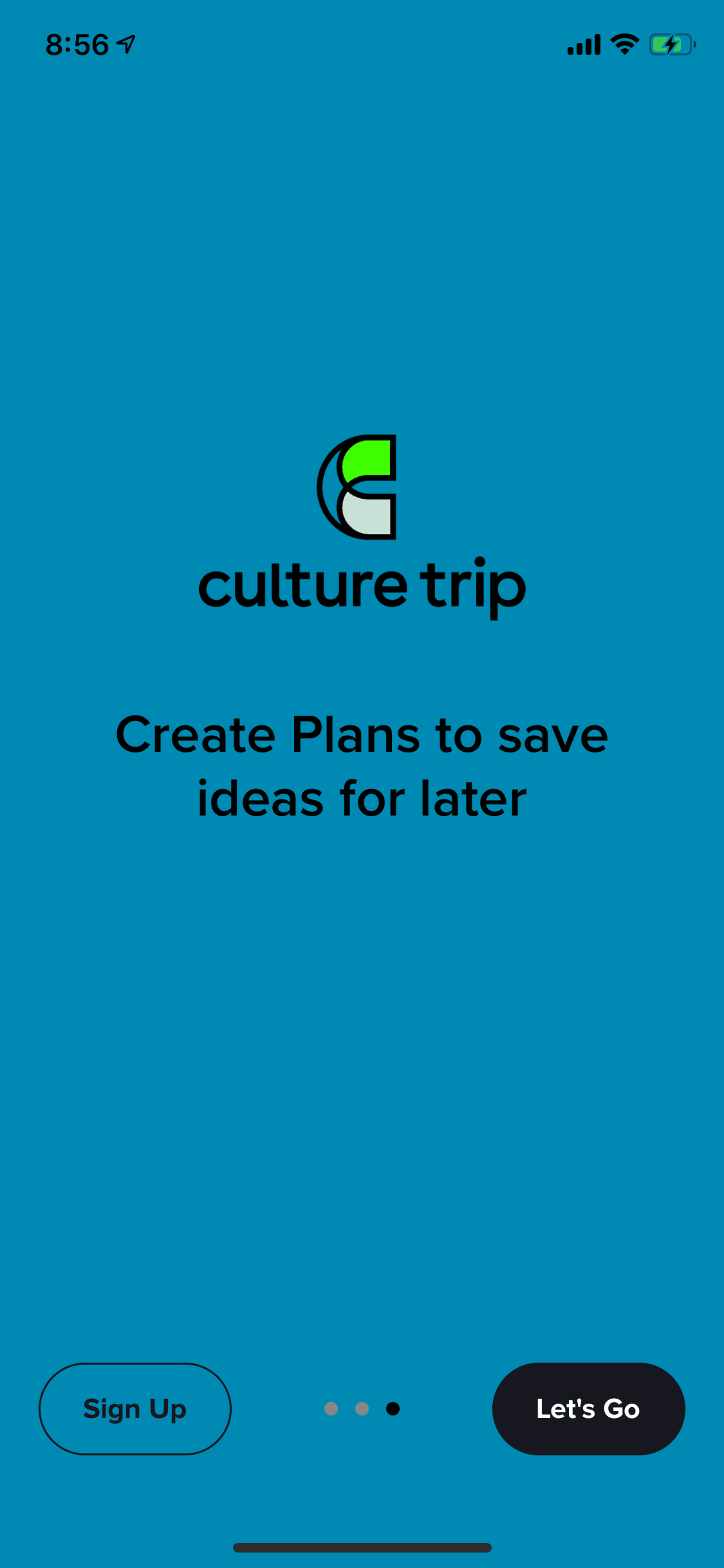 Culture Trip iOS Travel & Transportation interface screenshot 4