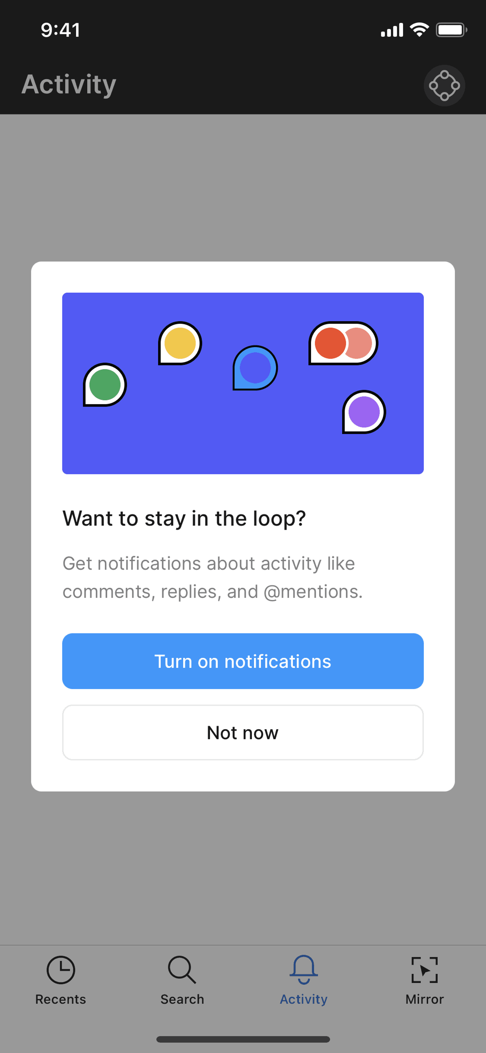 Figma iOS Collaboration interface screenshot 10
