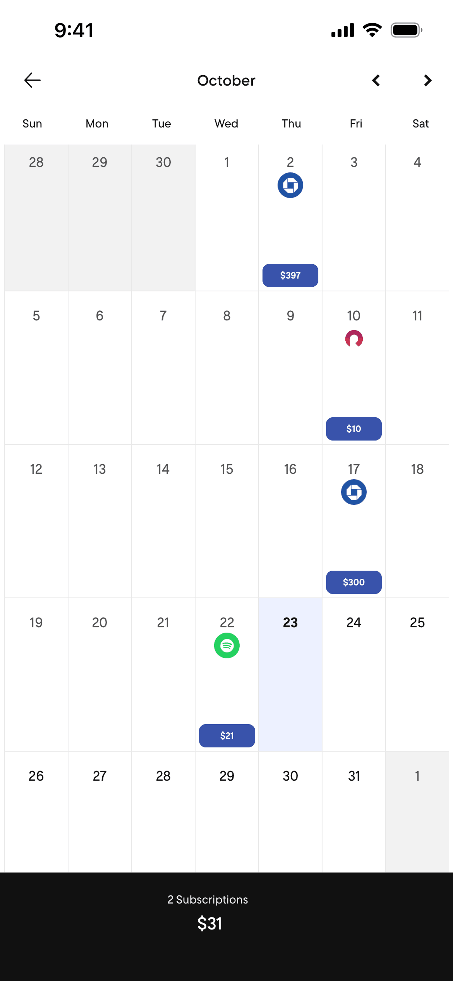 Rocket Money iOS Finance interface screenshot 11