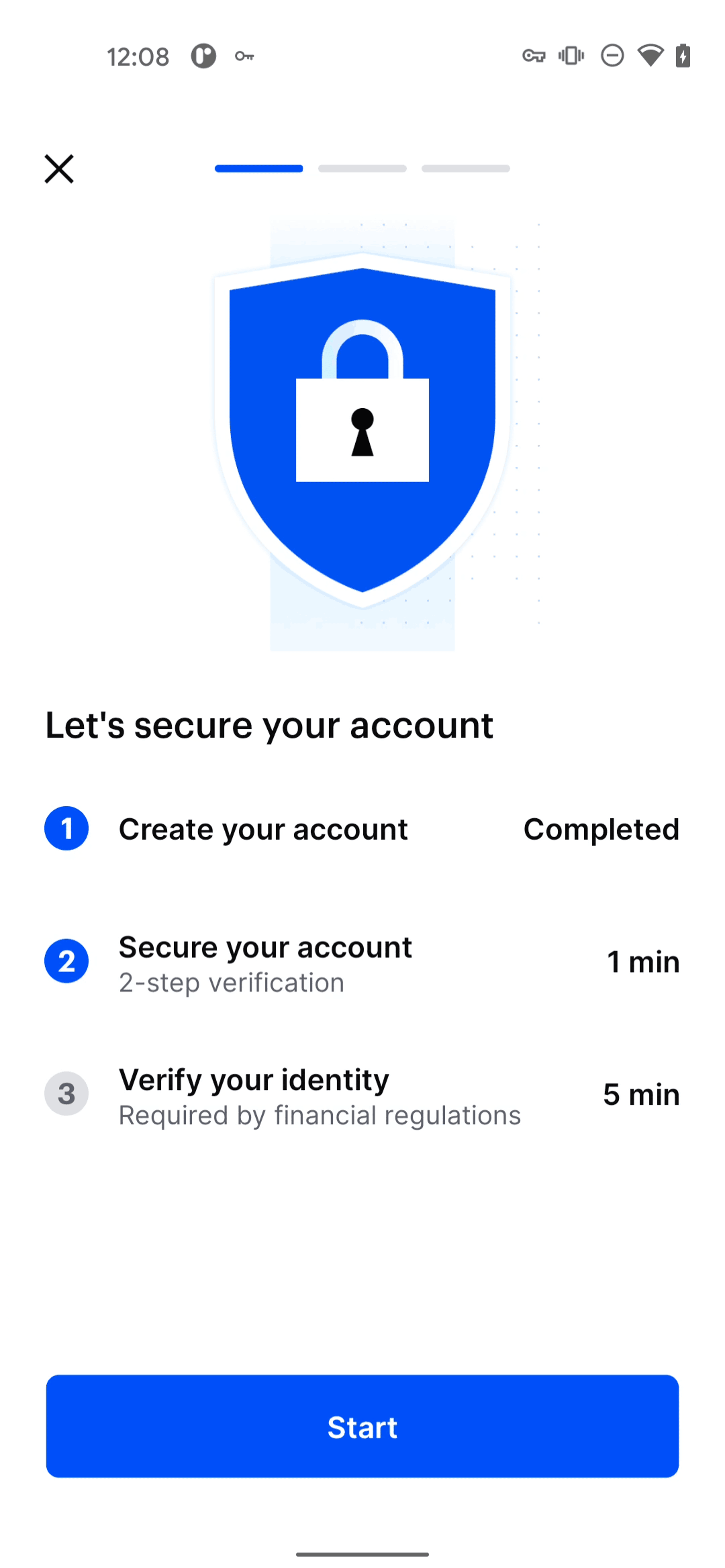 Coinbase Android Finance interface screenshot 6