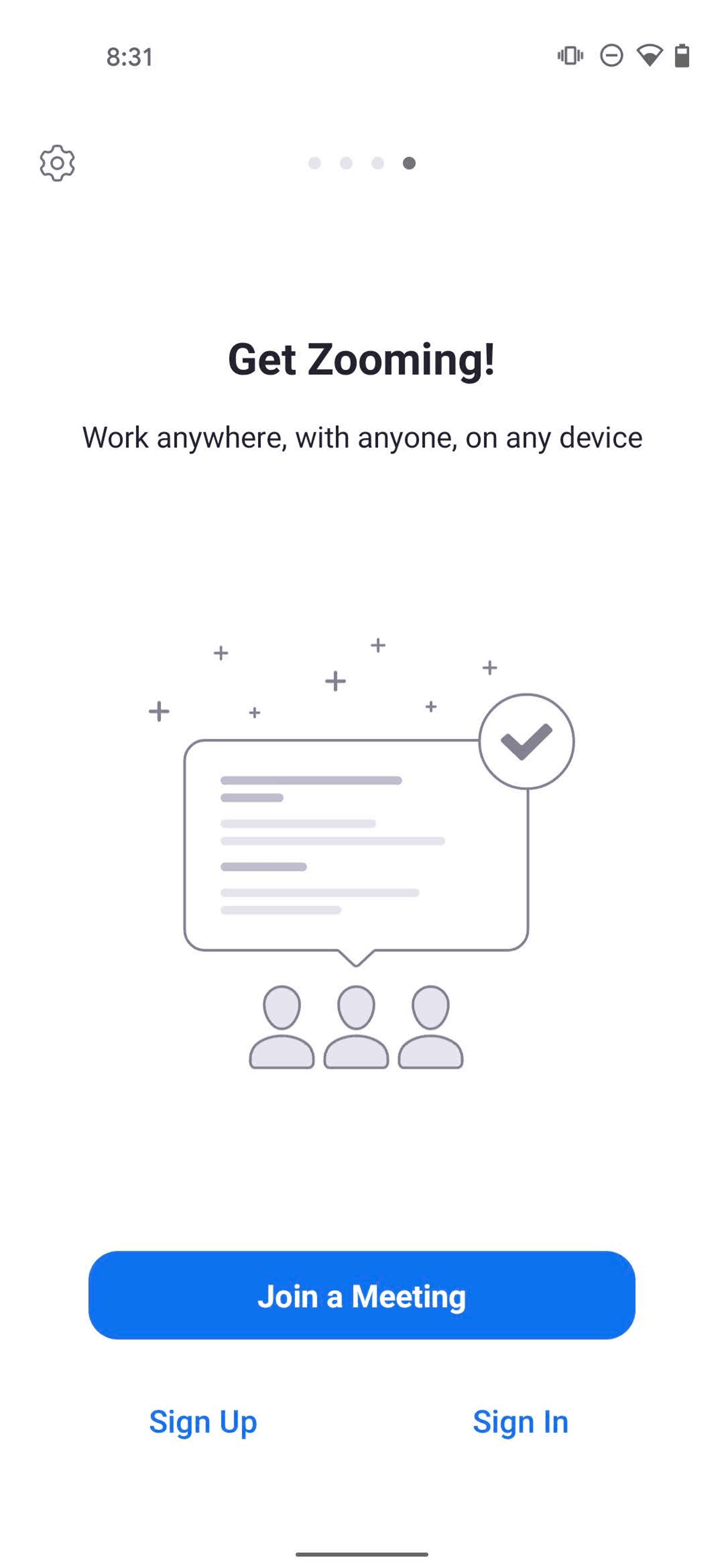 Zoom Android Business interface screenshot 5