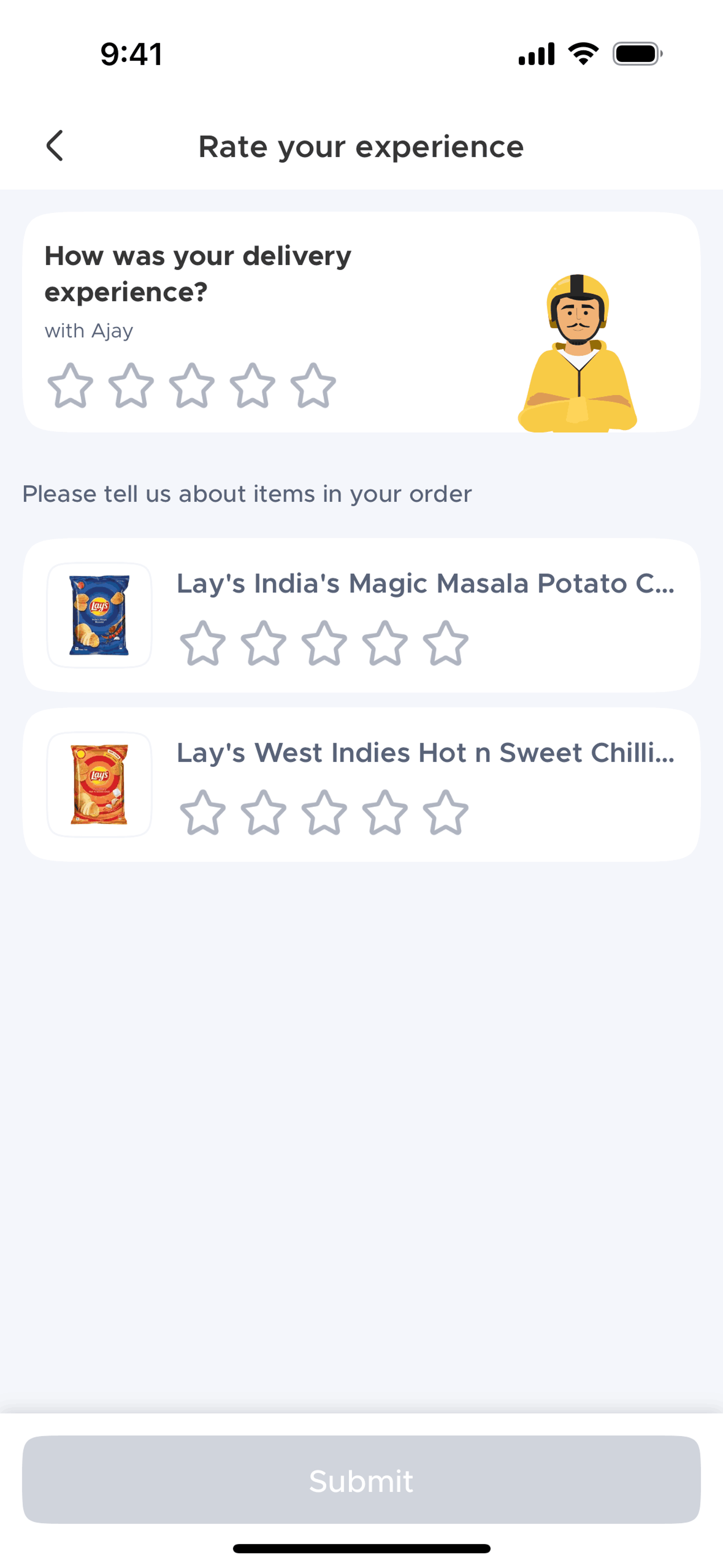 Blinkit iOS Food & Drink interface screenshot 15