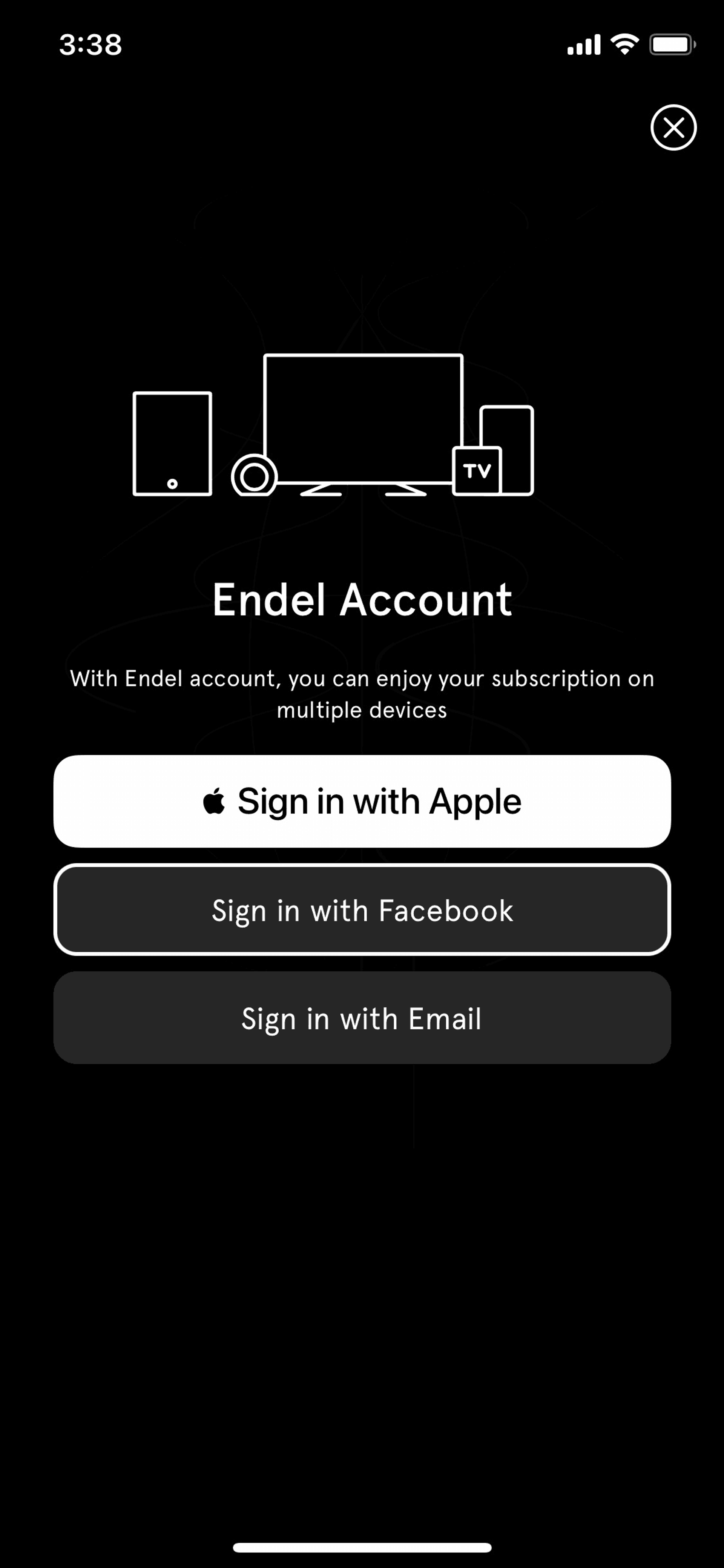 Endel iOS Health & Fitness interface screenshot 5