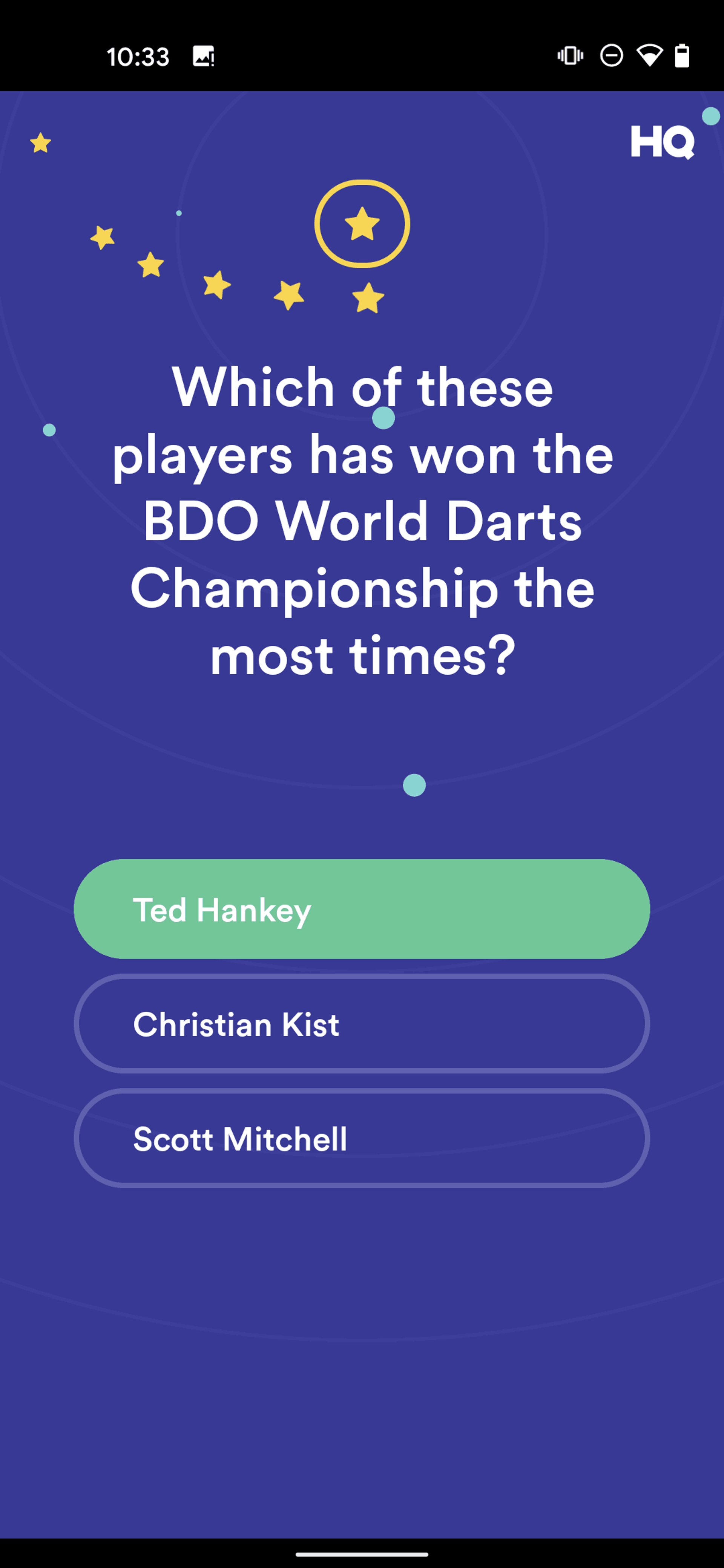 HQ Trivia Android Entertainment interface screenshot 19