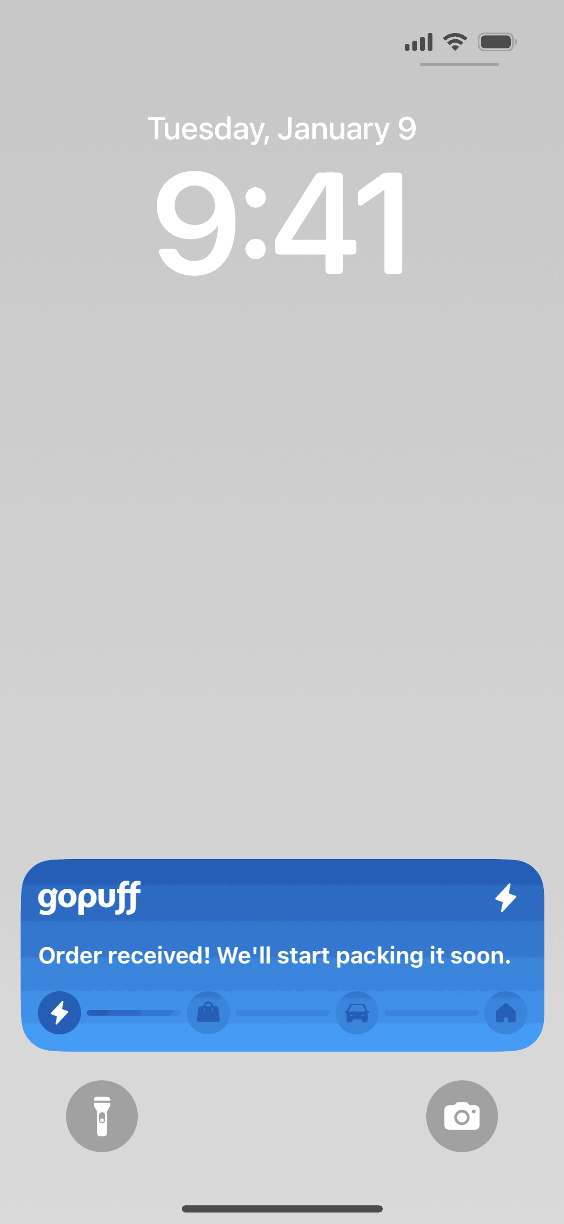 Gopuff iOS Shopping interface screenshot 2