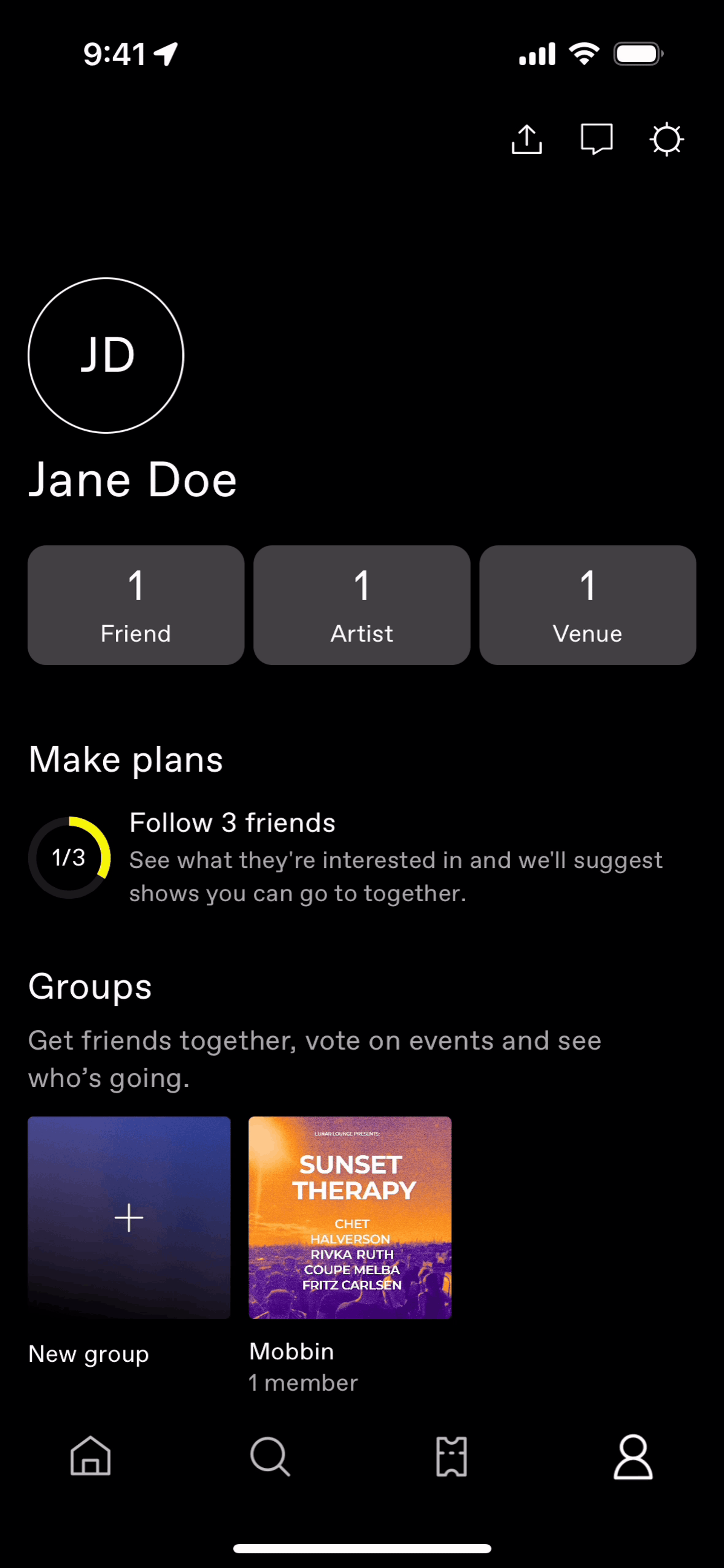 DICE iOS Entertainment interface screenshot 17