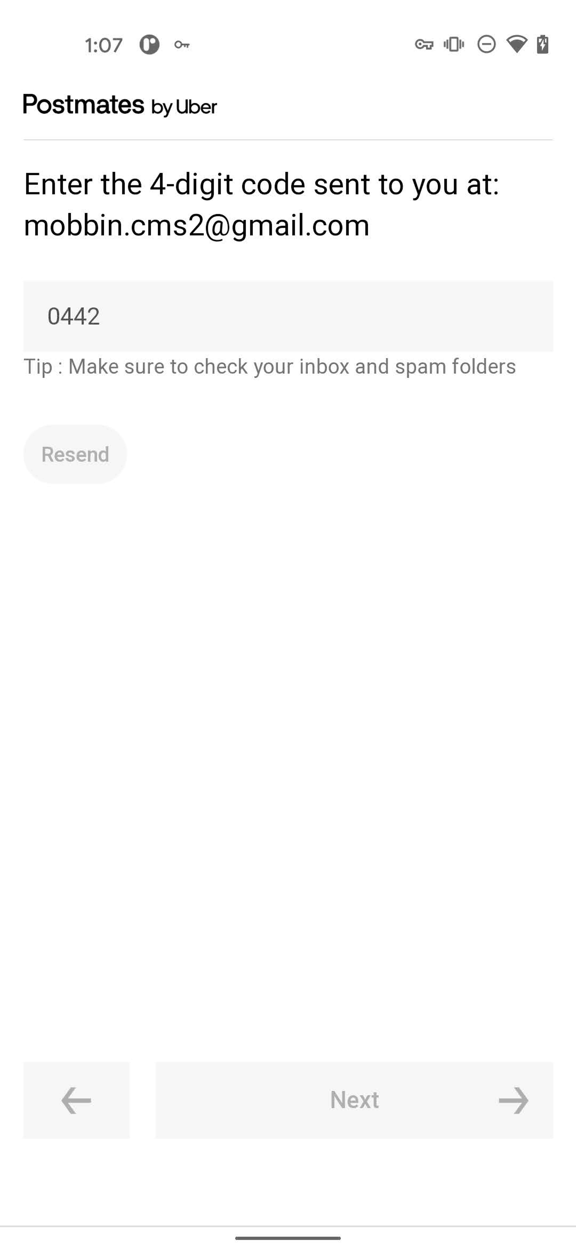 Postmates Android Food & Drink interface screenshot 12