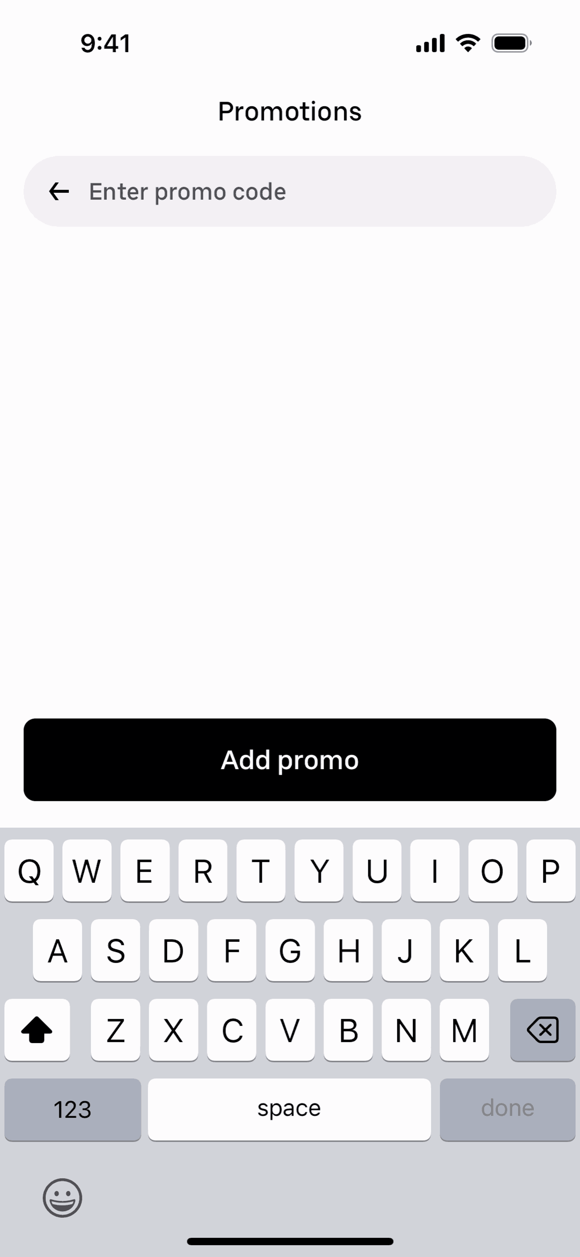 Uber Eats iOS Food & Drink interface screenshot 14