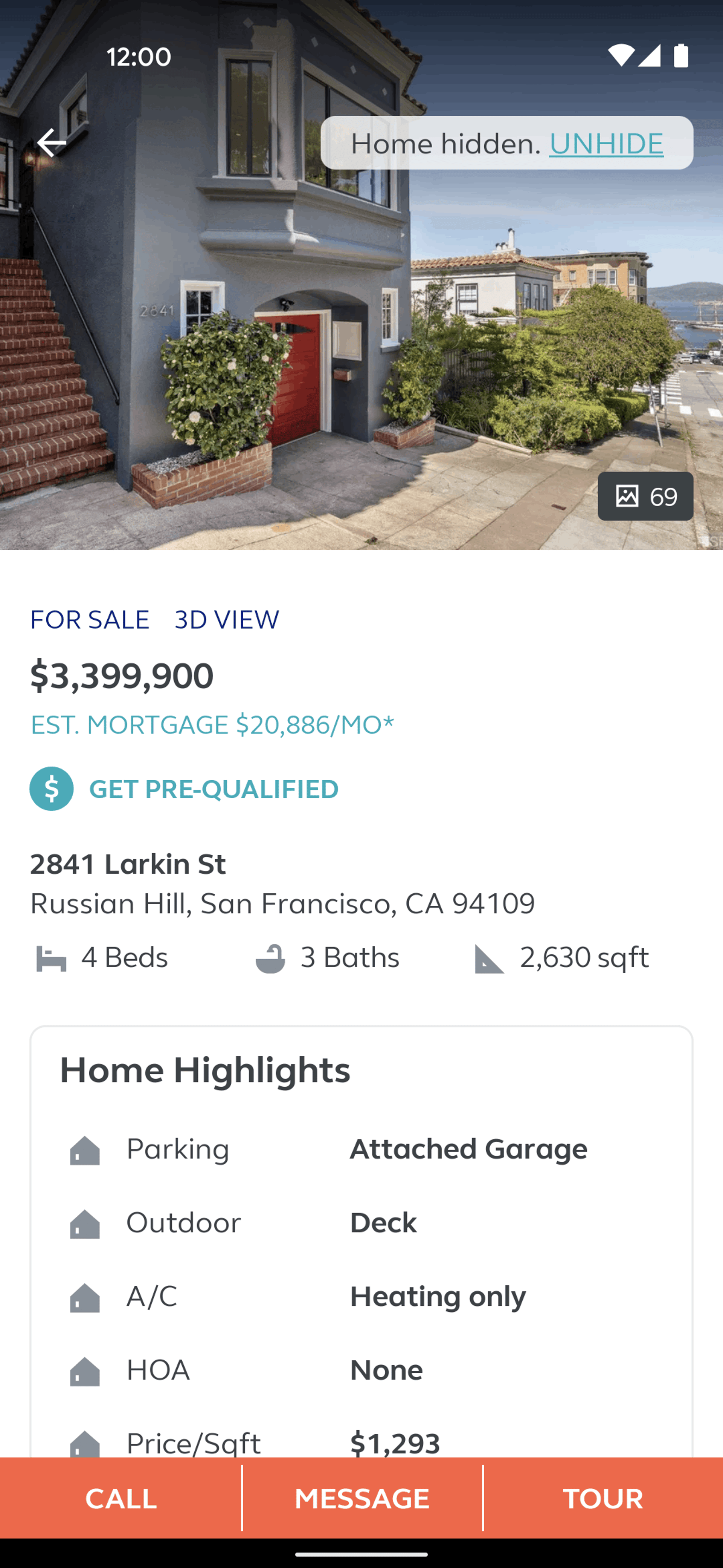 Trulia Android Real Estate interface screenshot 4