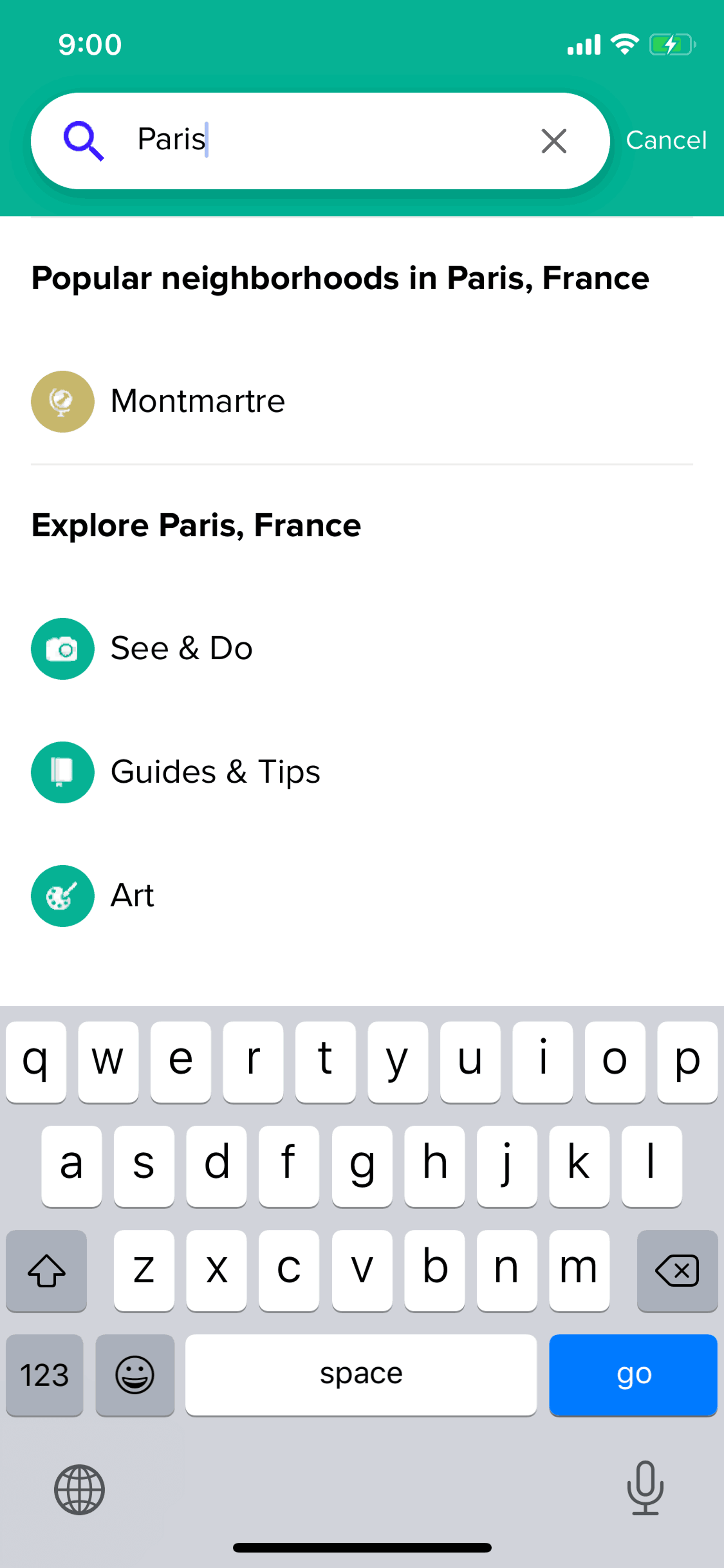 Culture Trip iOS Travel & Transportation interface screenshot 24