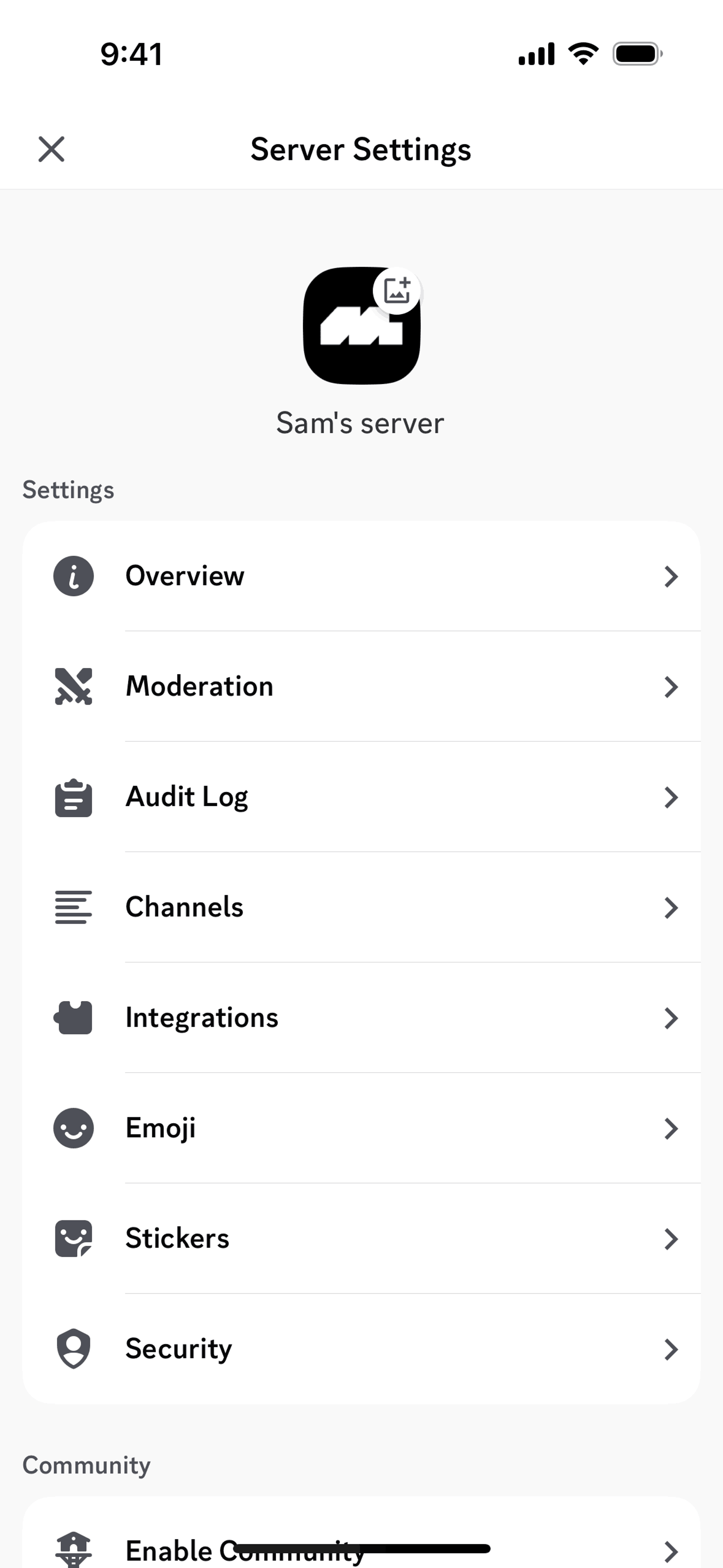 Discord iOS Social Networking interface screenshot 11