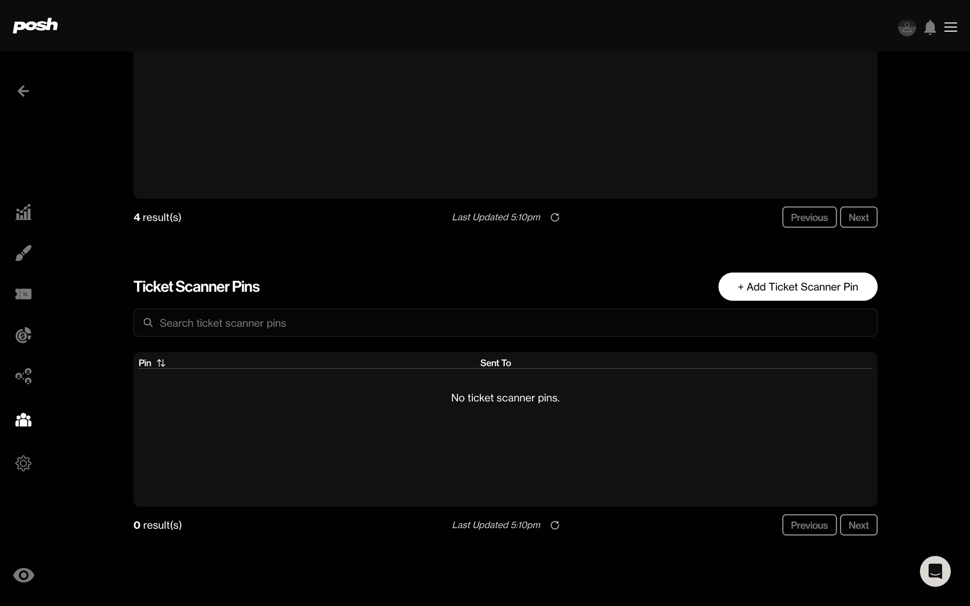 Posh Web Entertainment interface screenshot 12