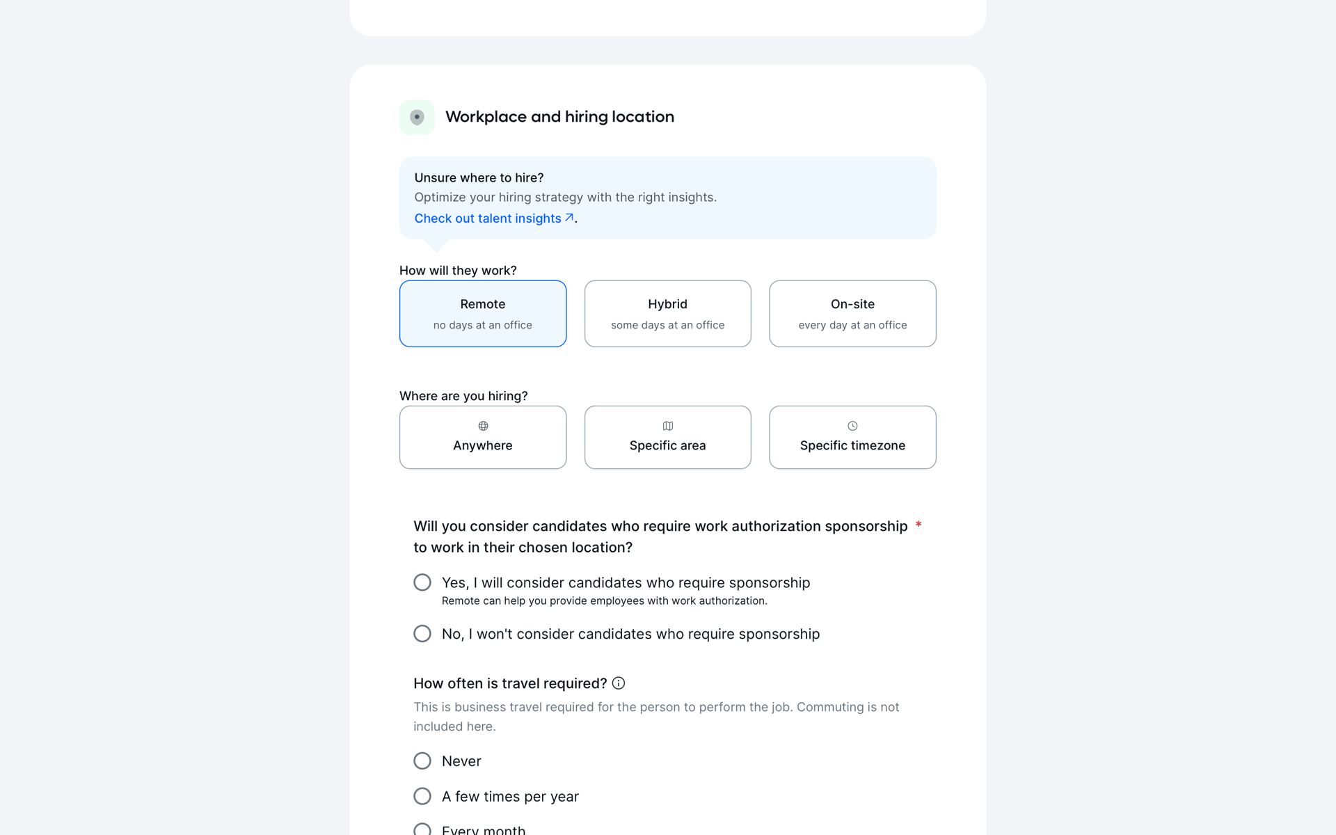 Remote Web Business interface screenshot 6