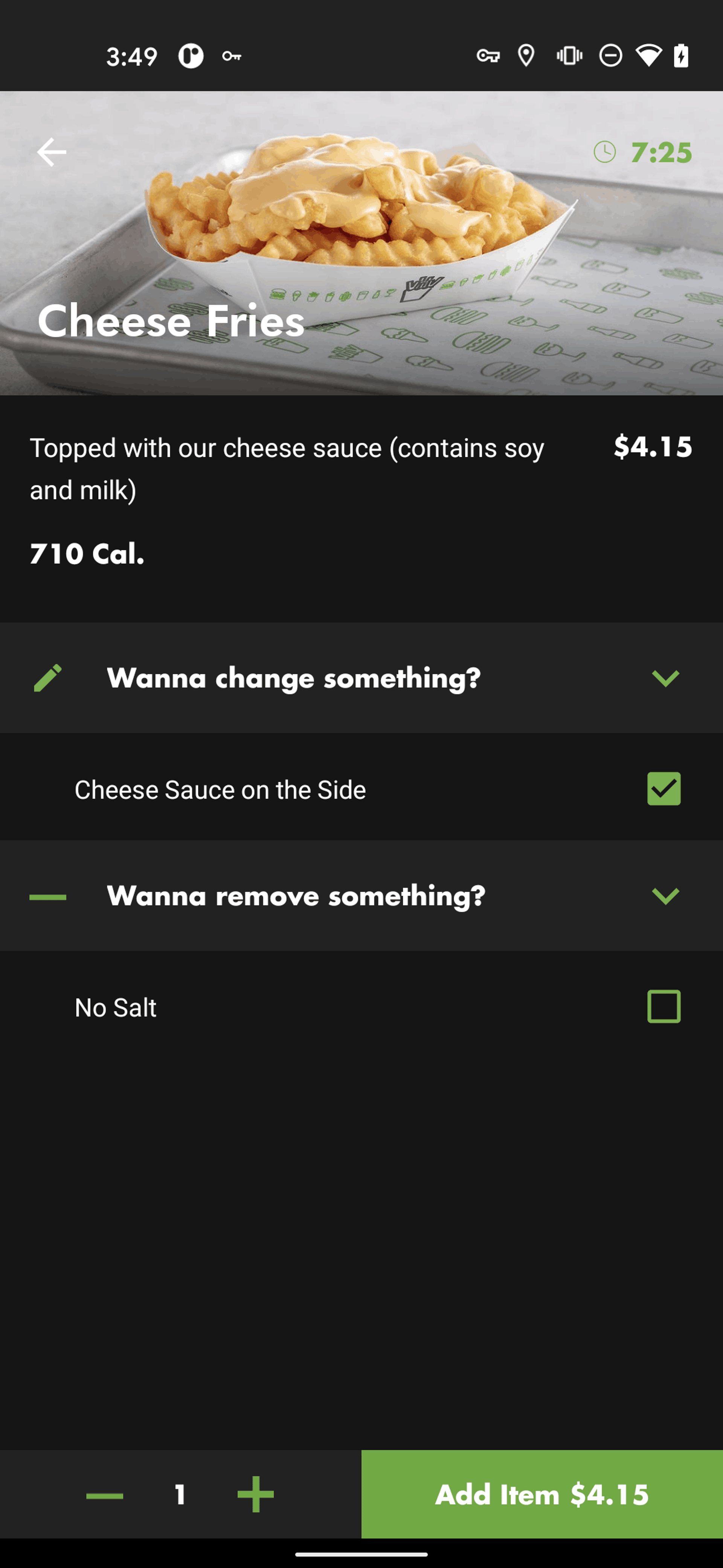 Shake Shack Android Food & Drink interface screenshot 23