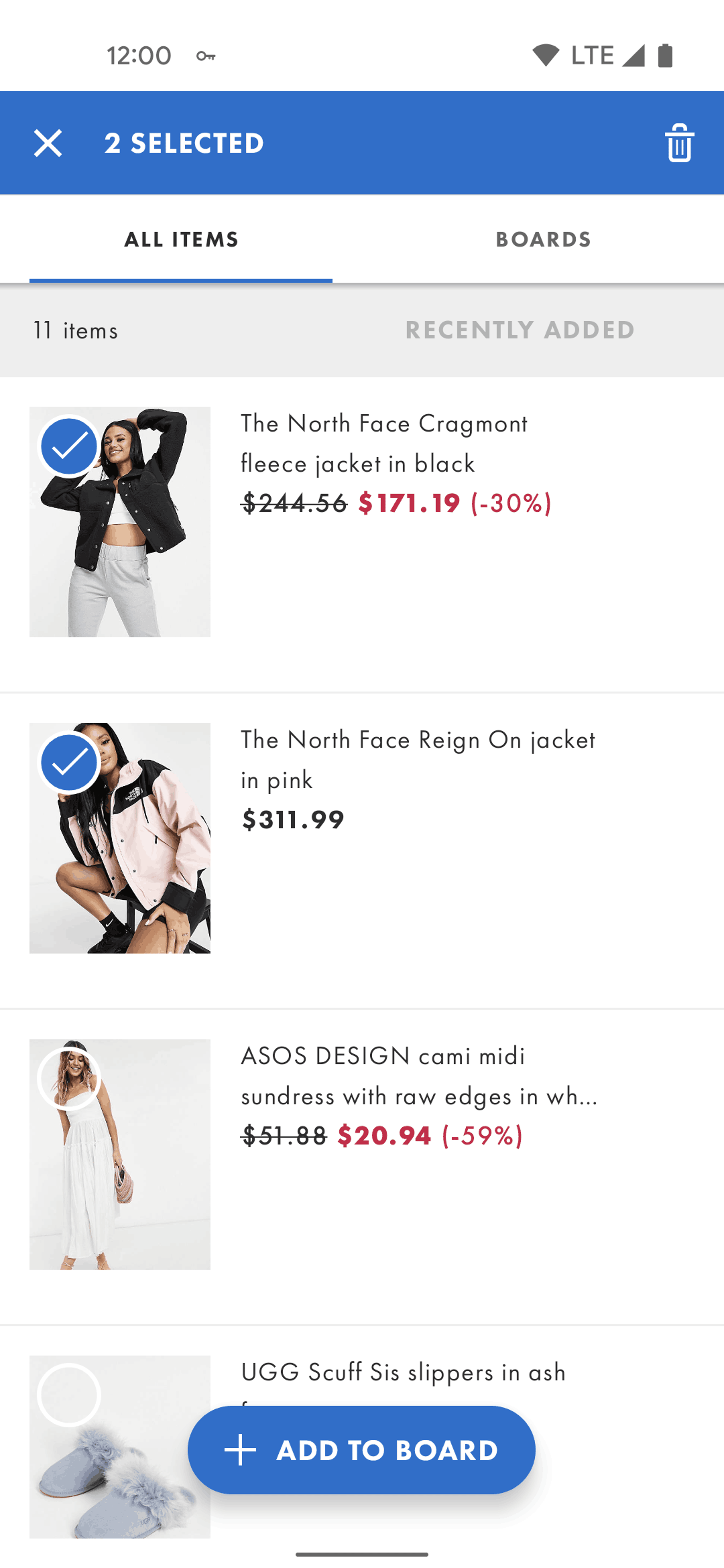 ASOS Android Shopping interface screenshot 18