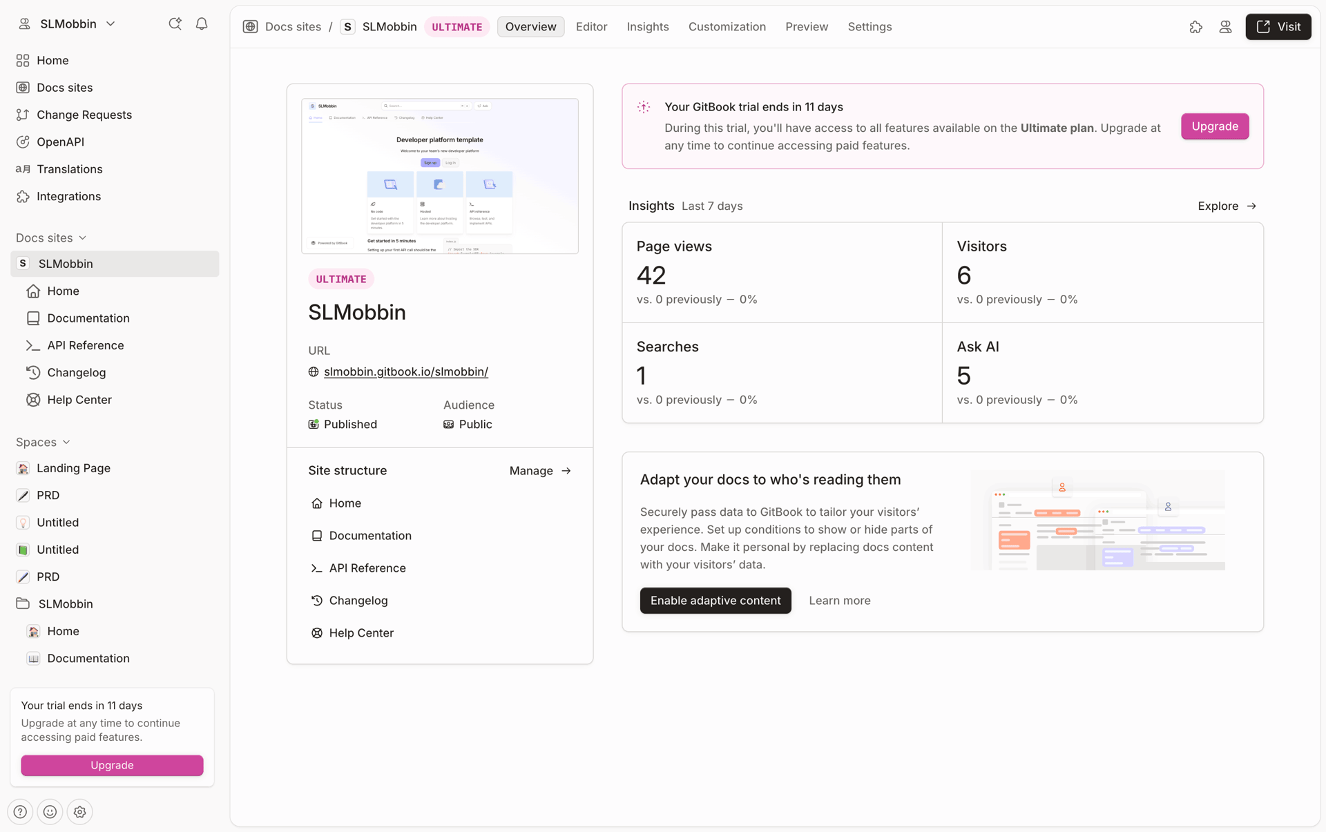 GitBook Web Developer Tools interface screenshot 13