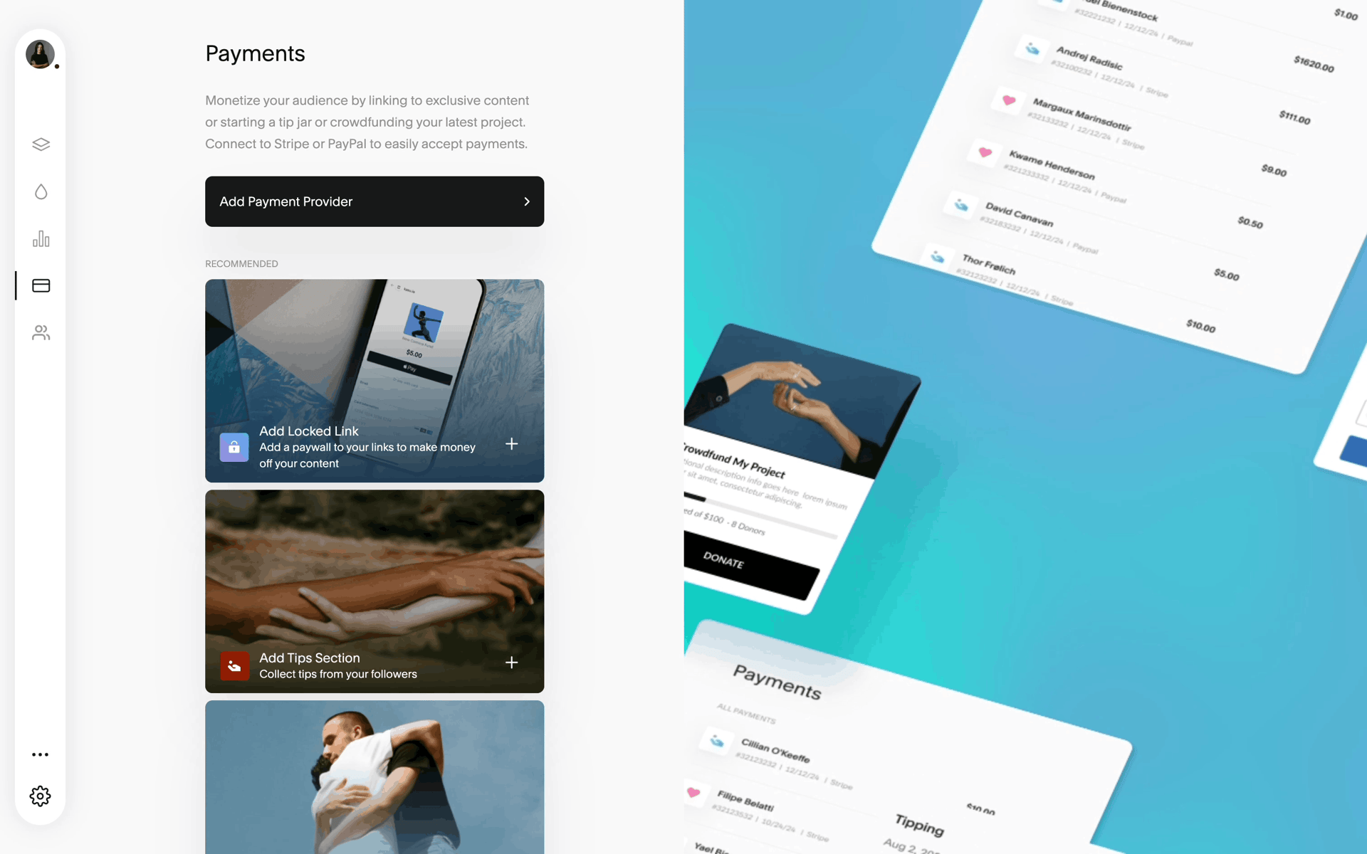 Biosites Web Business interface screenshot 4