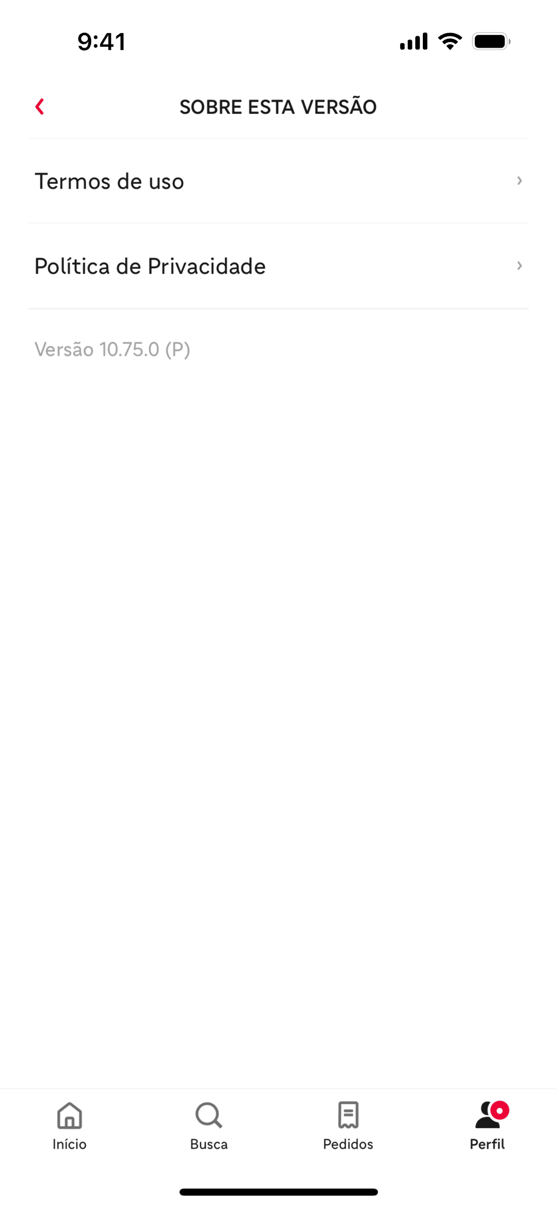 iFood iOS Food & Drink interface screenshot 23