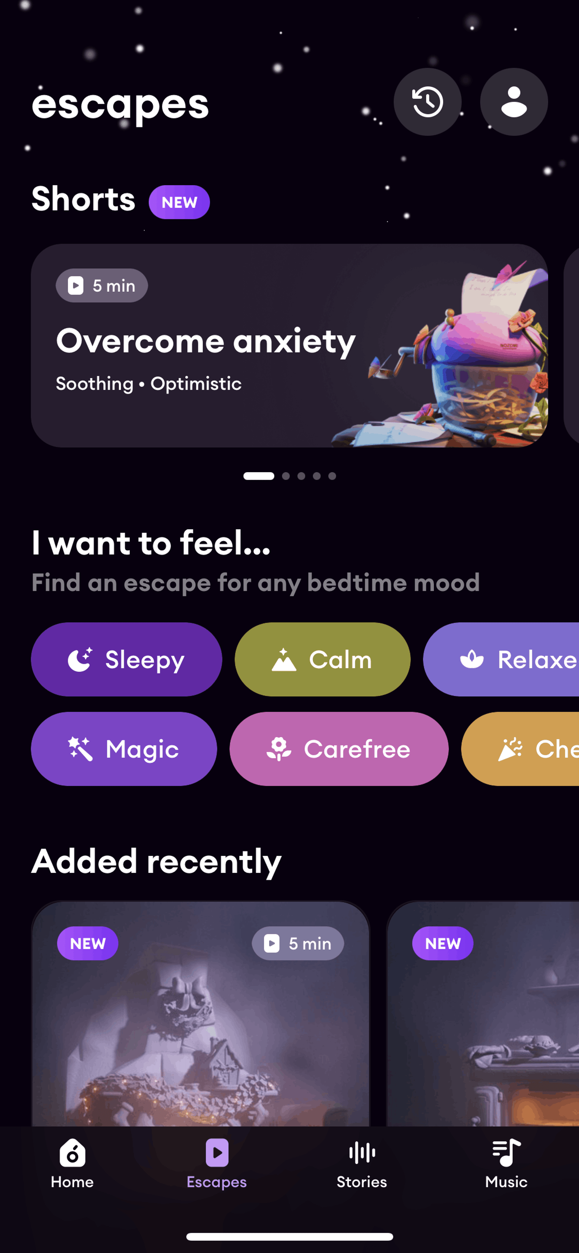 Loona iOS Health & Fitness interface screenshot 2