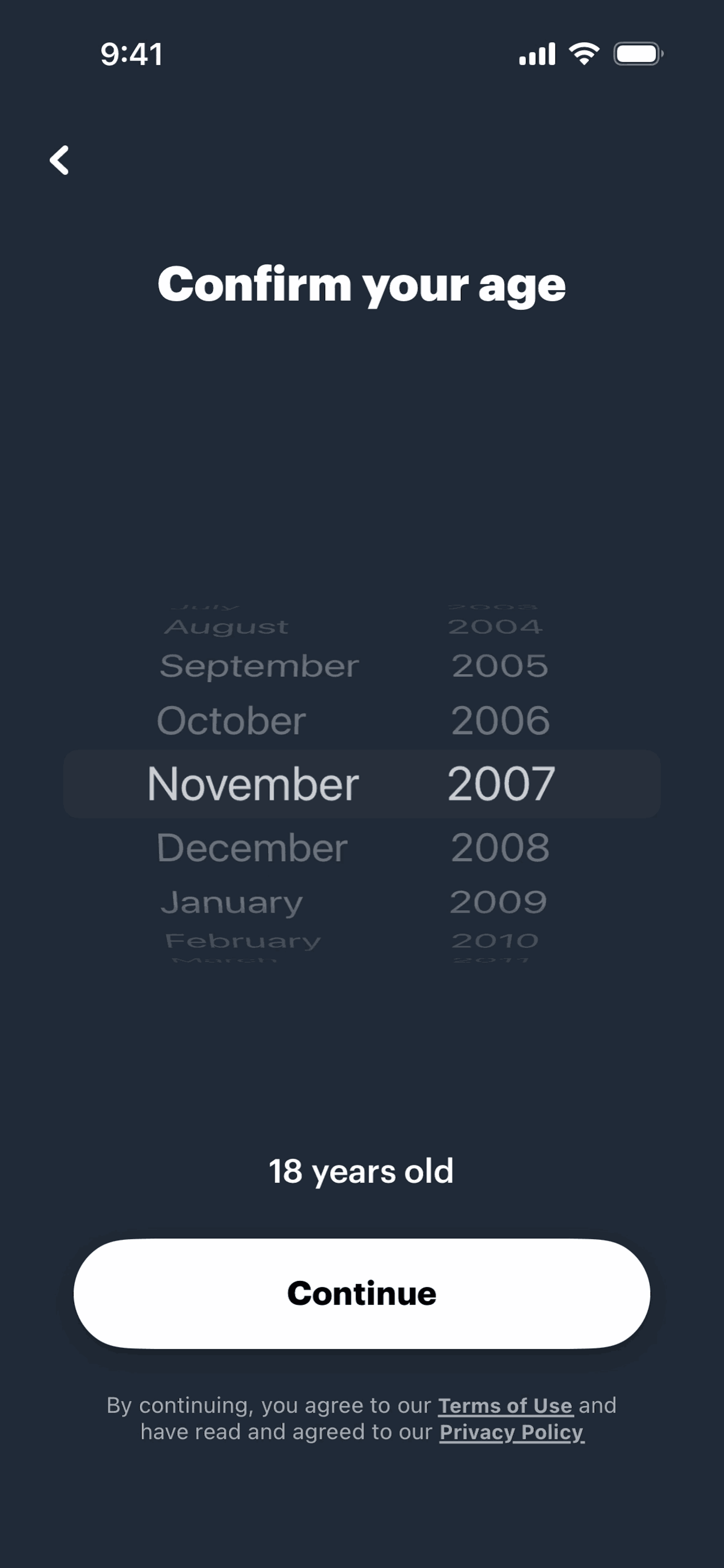NGL iOS Lifestyle interface screenshot 9