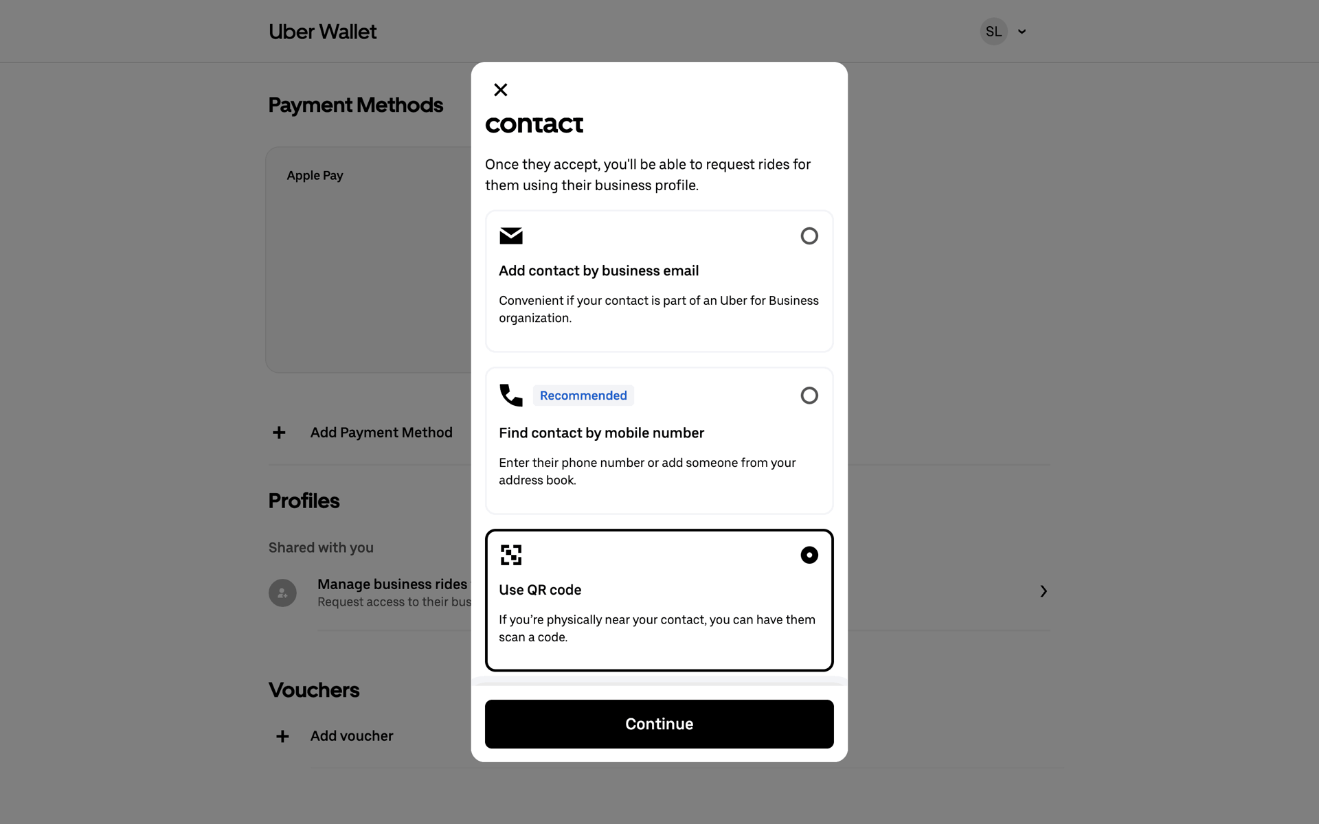 Uber Web Travel & Transportation interface screenshot 7