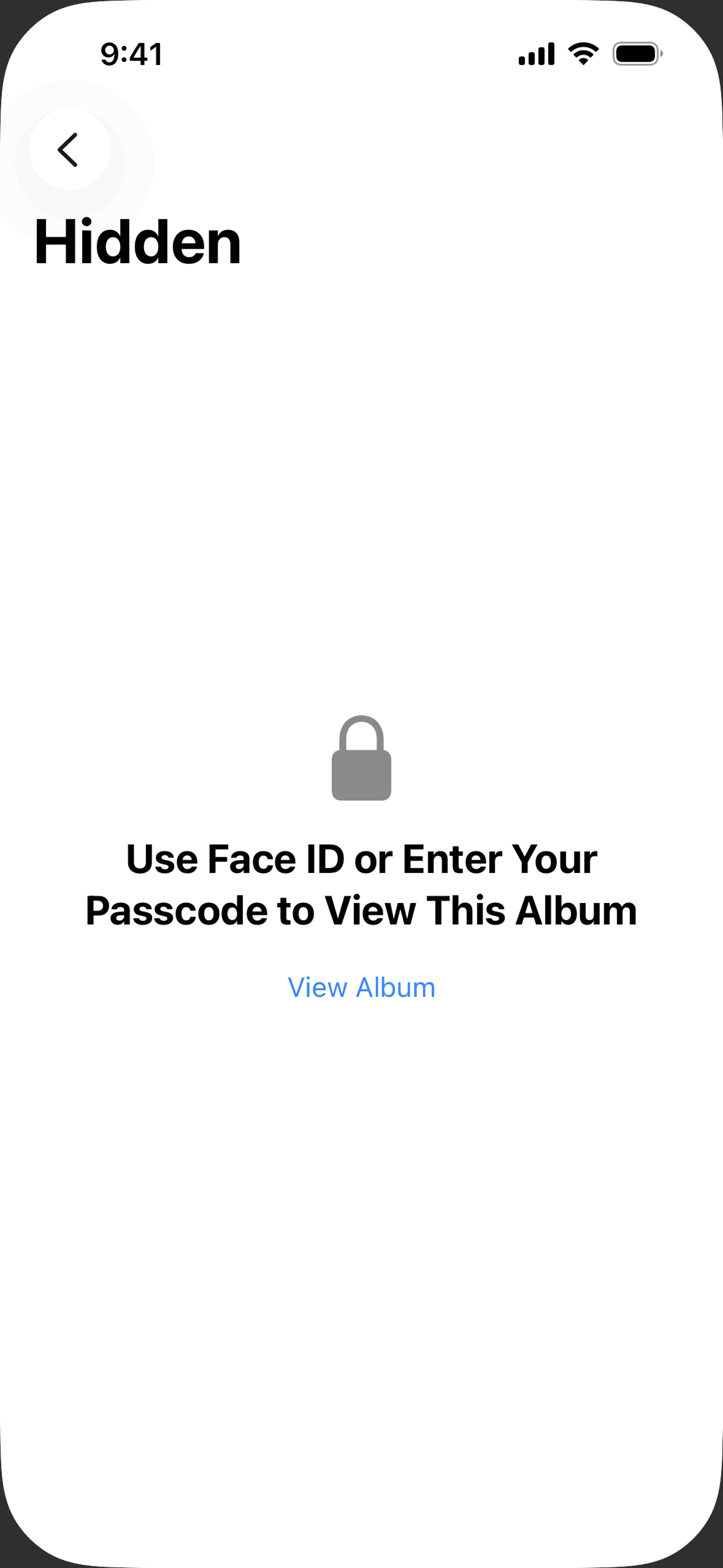 Apple Photos iOS Photo & Video interface screenshot 6