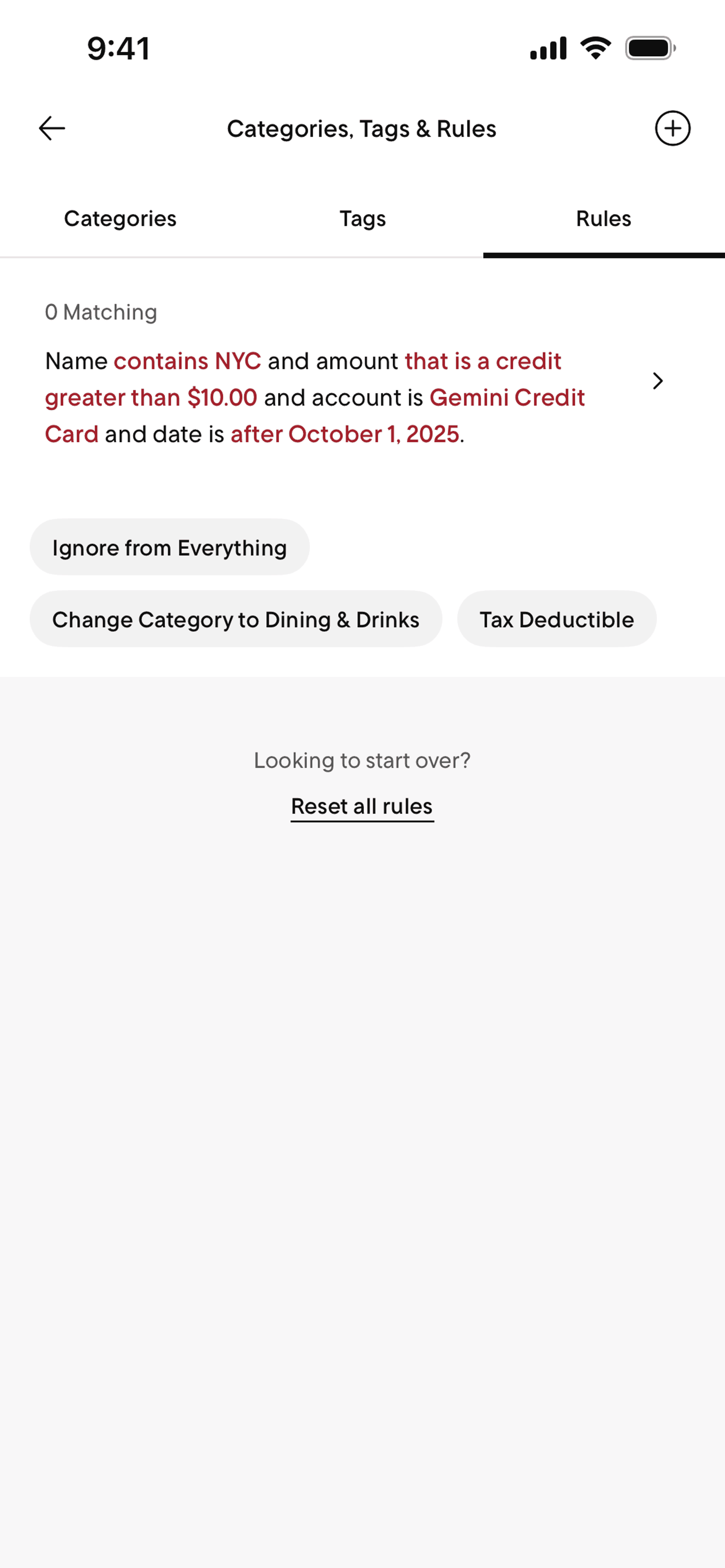 Rocket Money iOS Finance interface screenshot 20