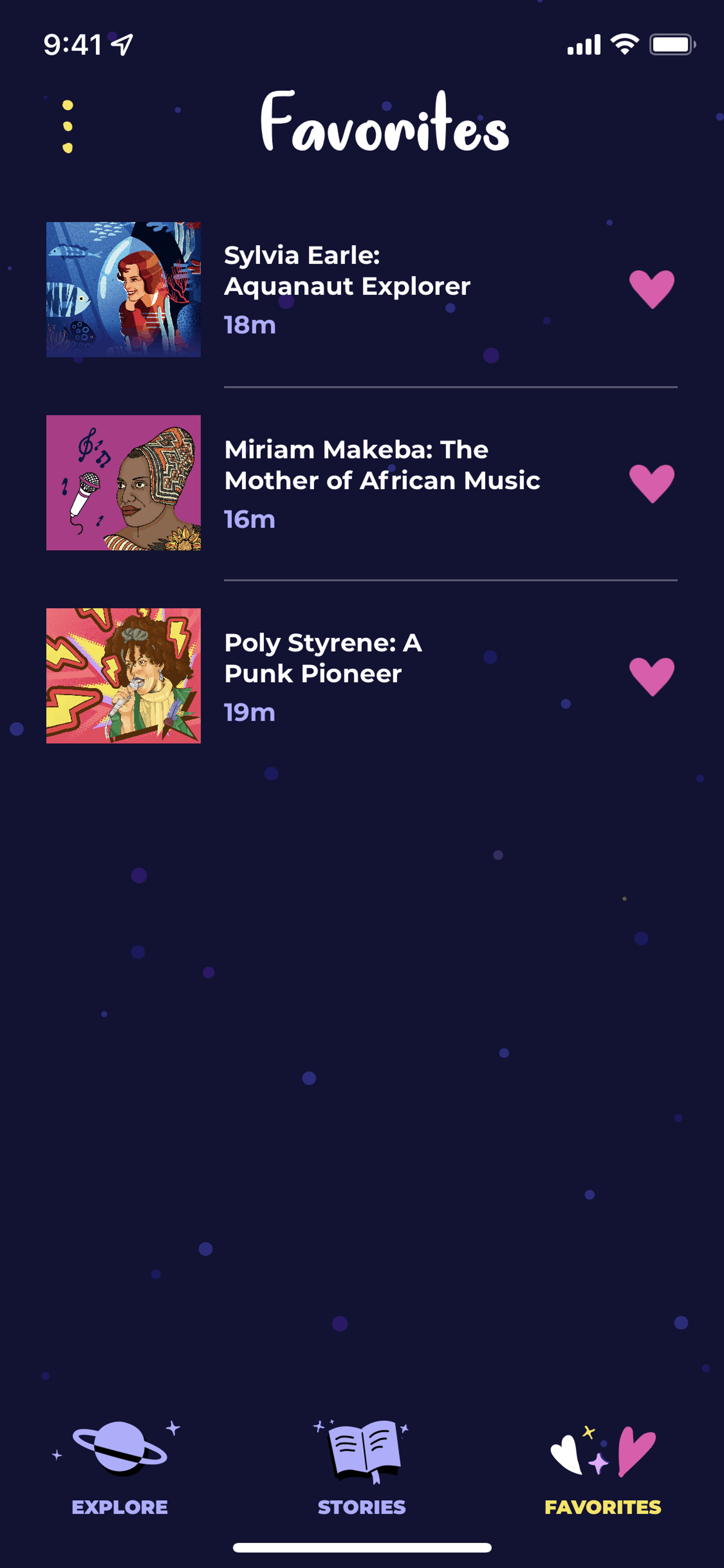 Rebel Girls iOS Lifestyle interface screenshot 12