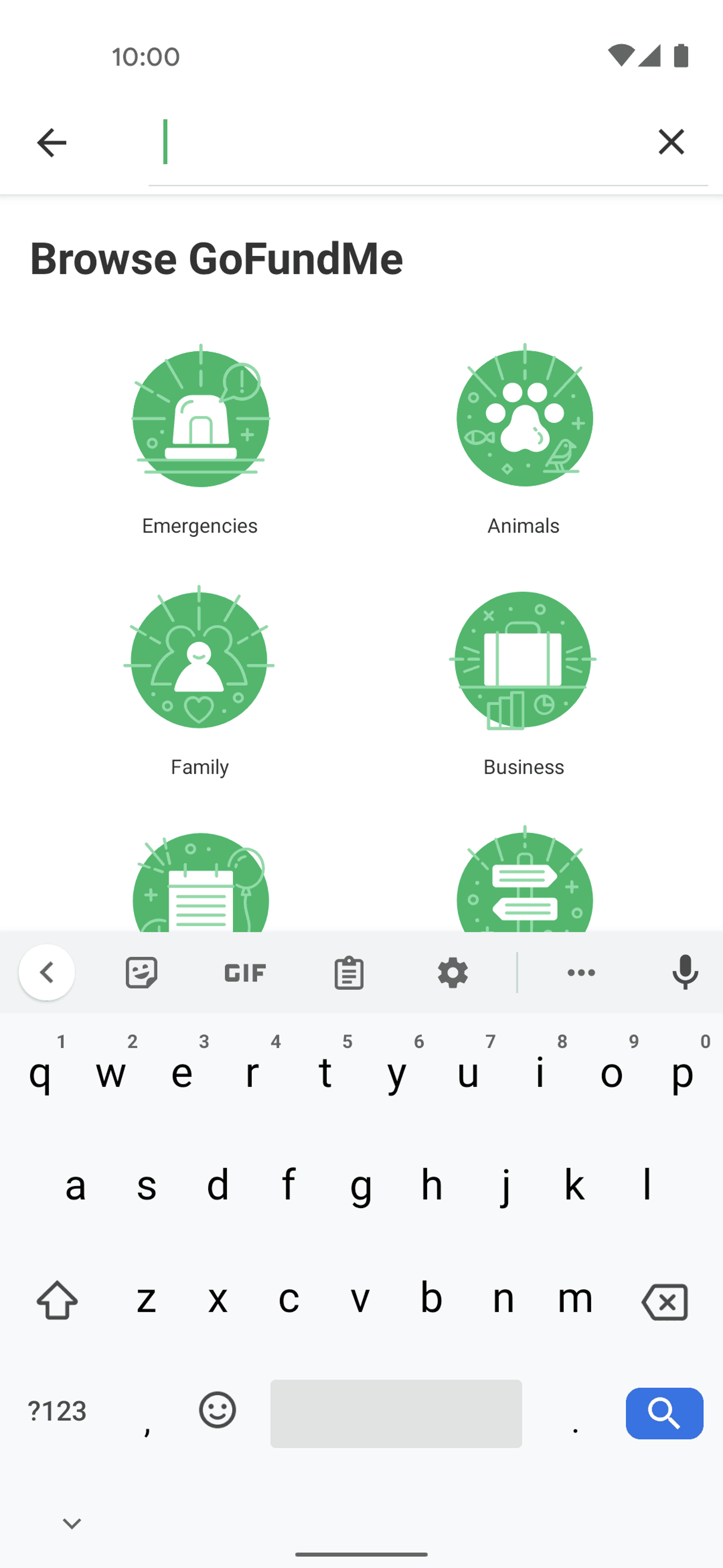 GoFundMe Android Social Networking interface screenshot 13