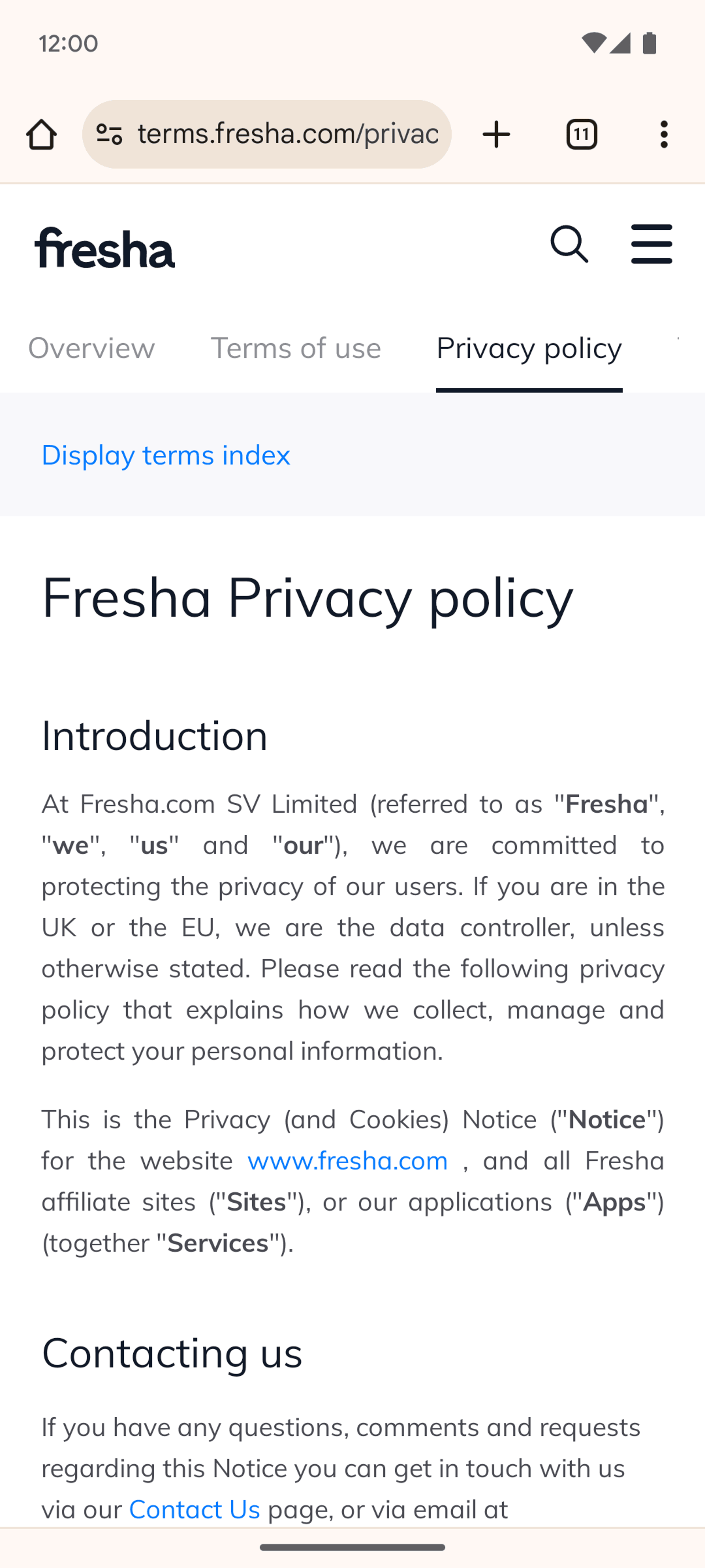 Fresha Android Lifestyle interface screenshot 8