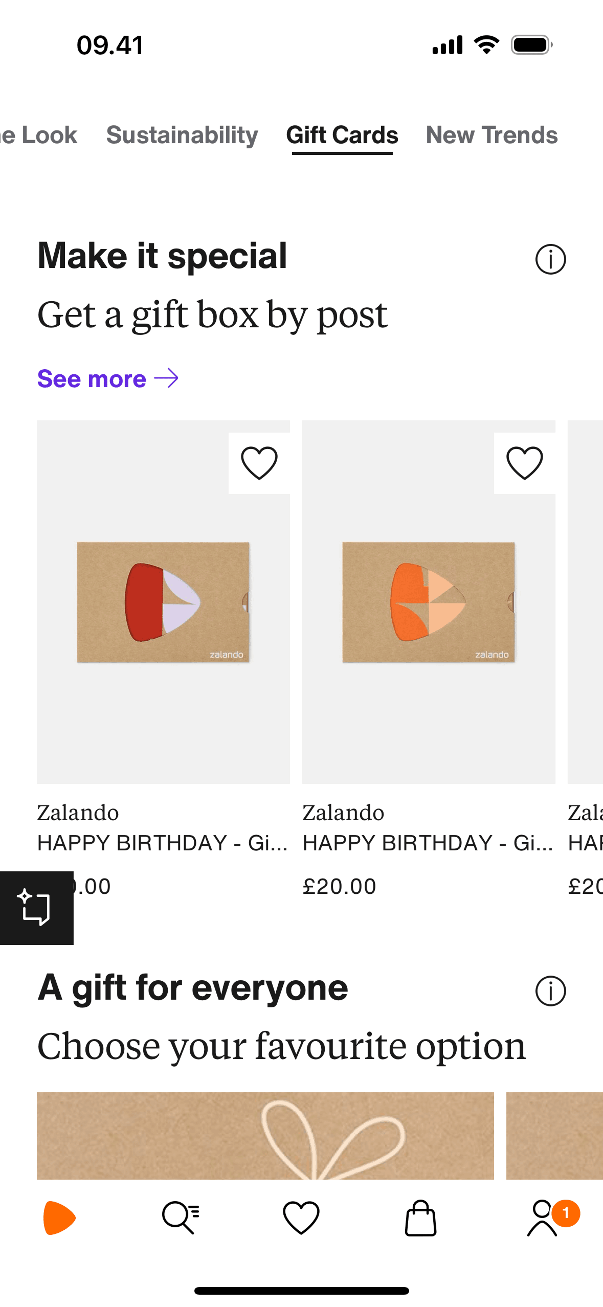 Zalando iOS Shopping interface screenshot 9