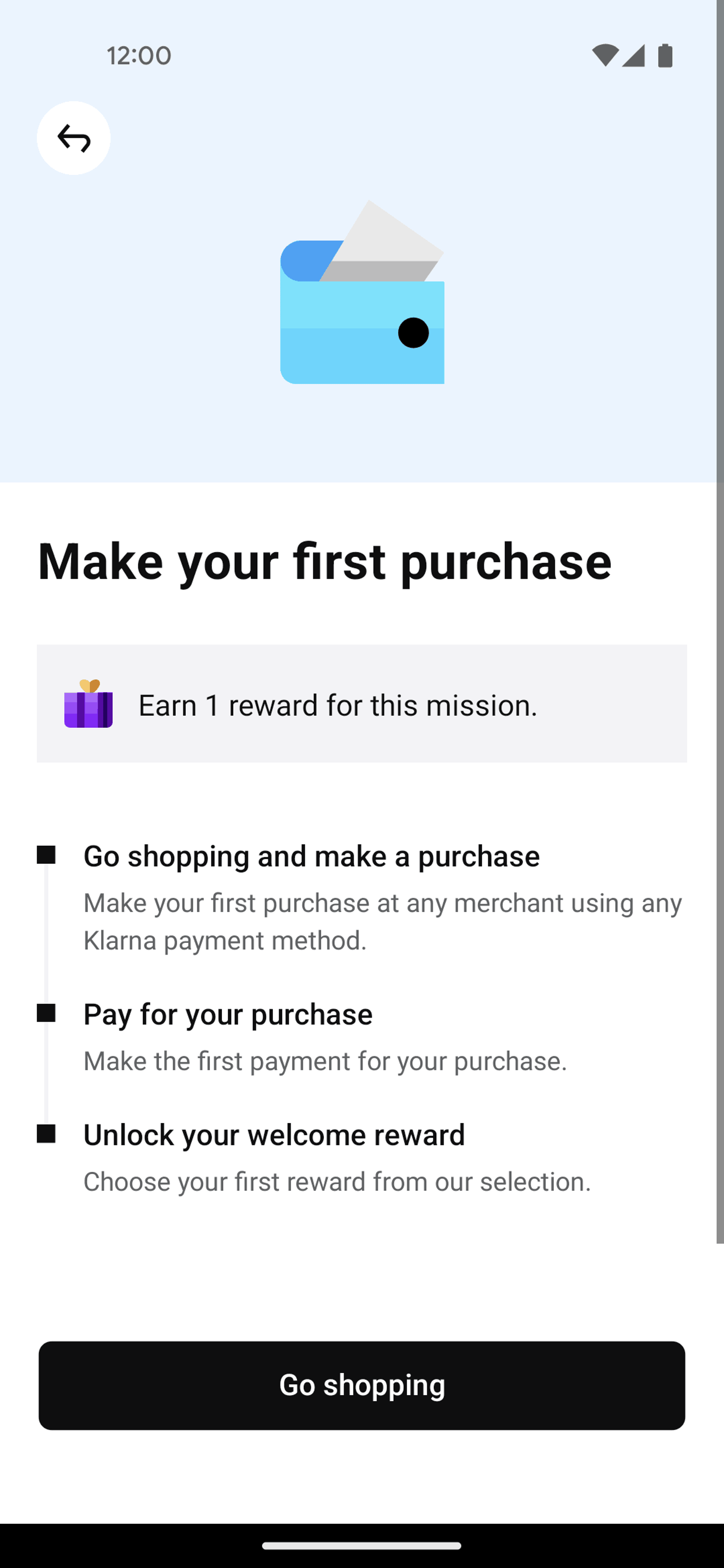 Klarna Android Shopping interface screenshot 18