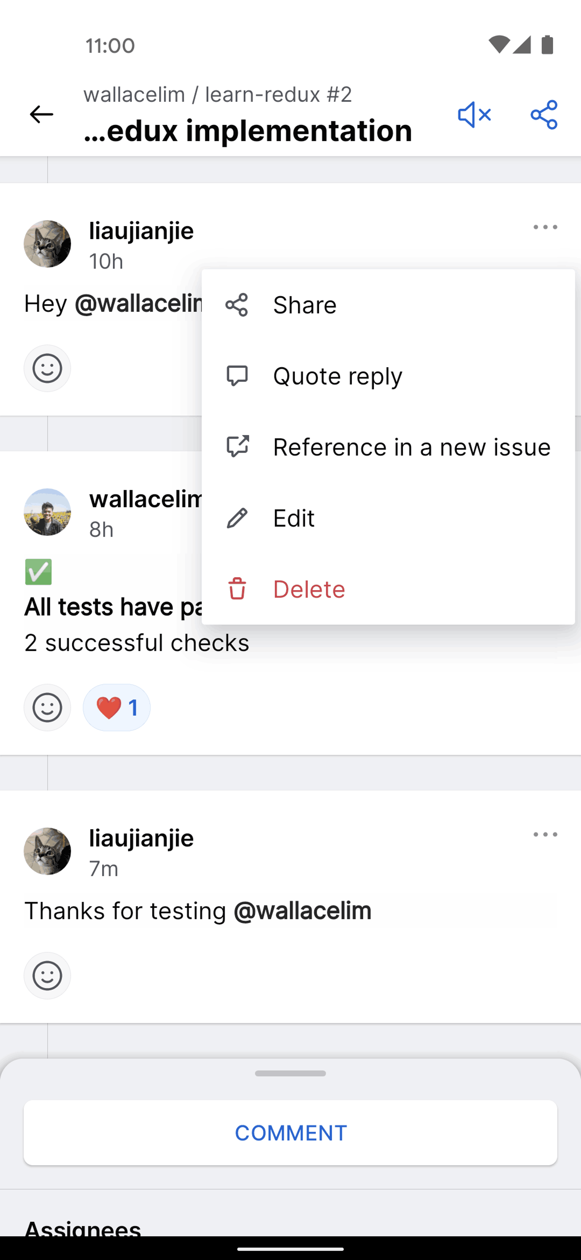GitHub Android Developer Tools interface screenshot 6