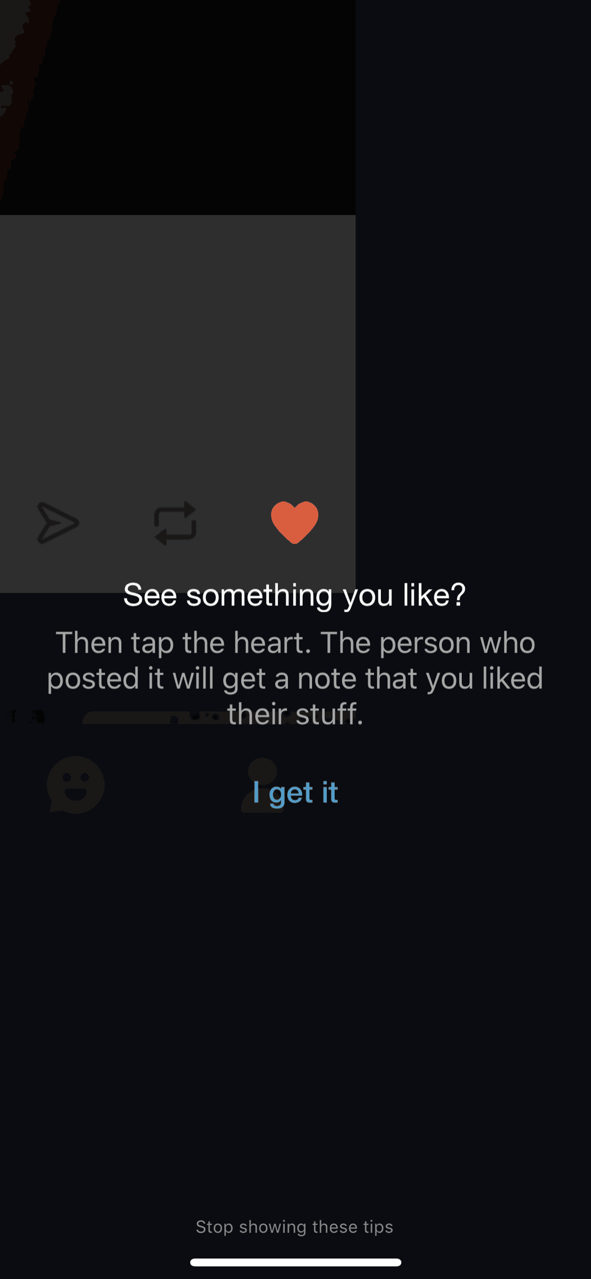 Tumblr iOS Social Networking interface screenshot 18