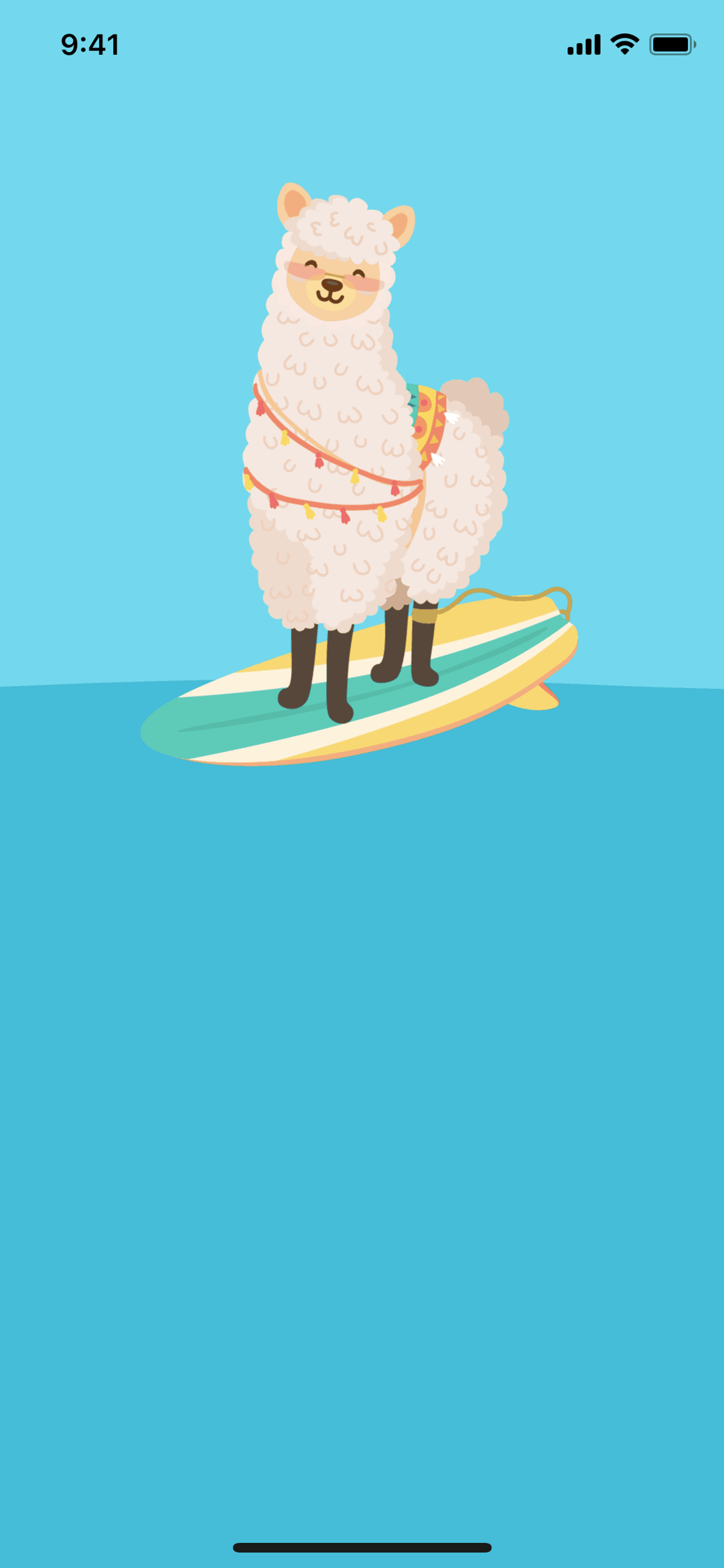 Waterllama iOS Health & Fitness interface screenshot 5