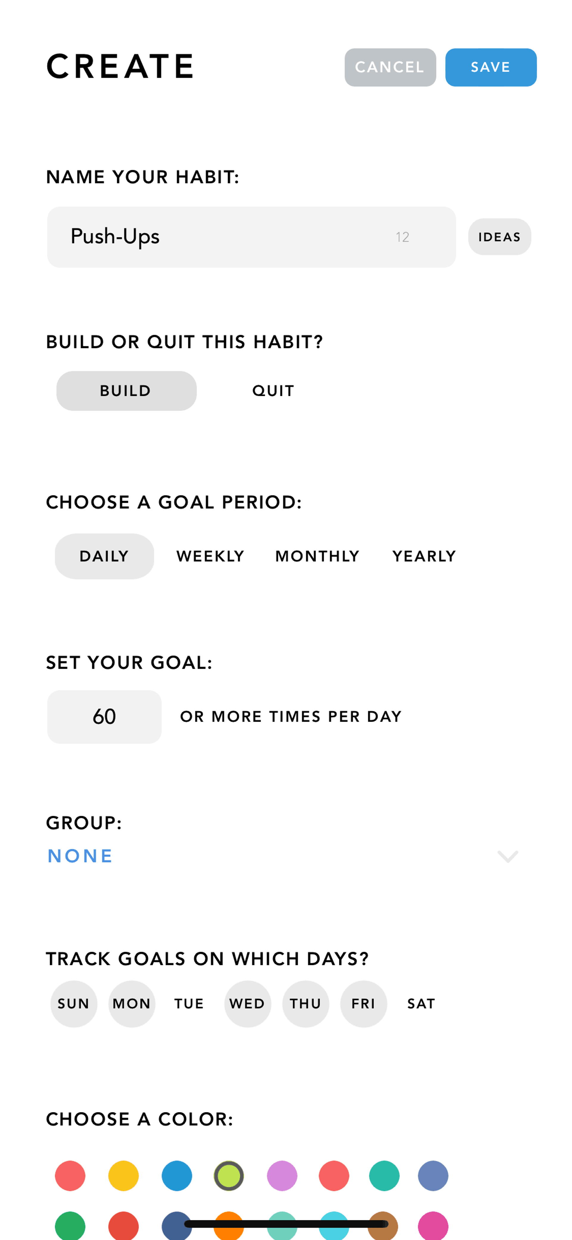 Done iOS Productivity interface screenshot 21