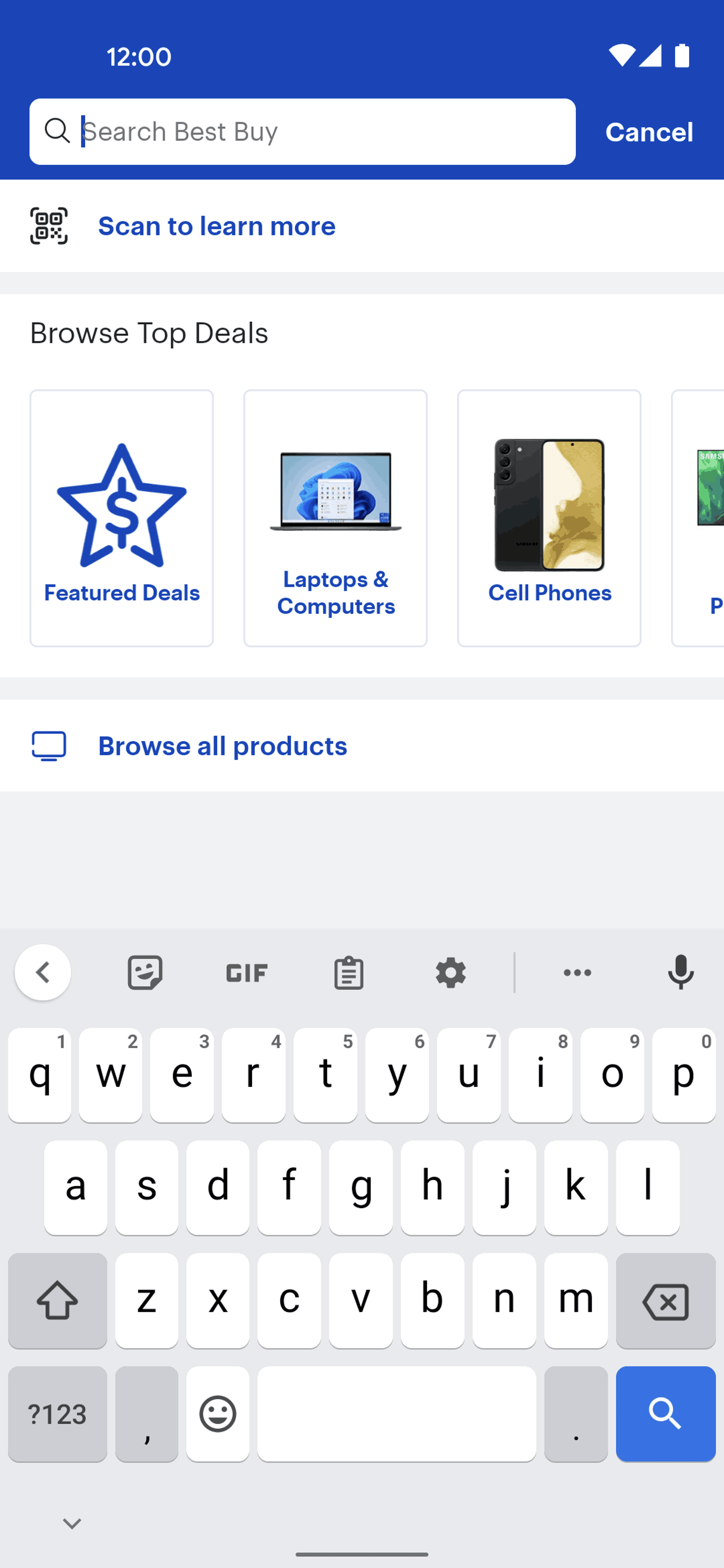 Best Buy Android Shopping interface screenshot 24