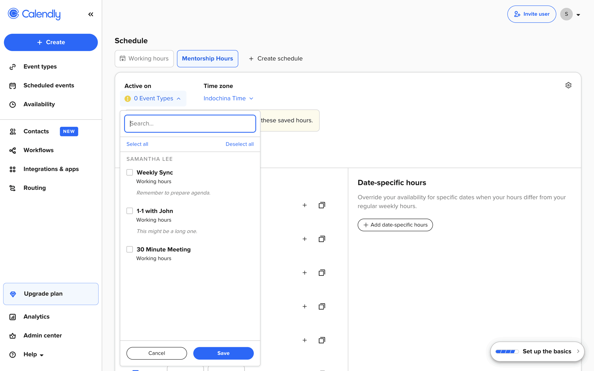 Calendly Web Business interface screenshot 18
