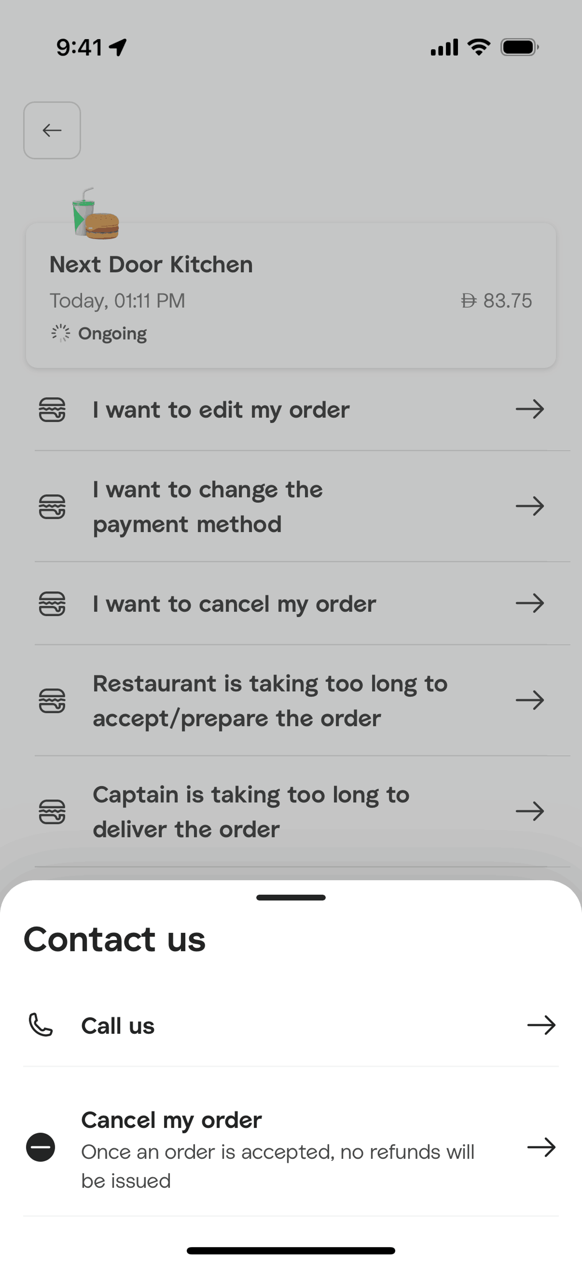 Careem iOS Travel & Transportation interface screenshot 8