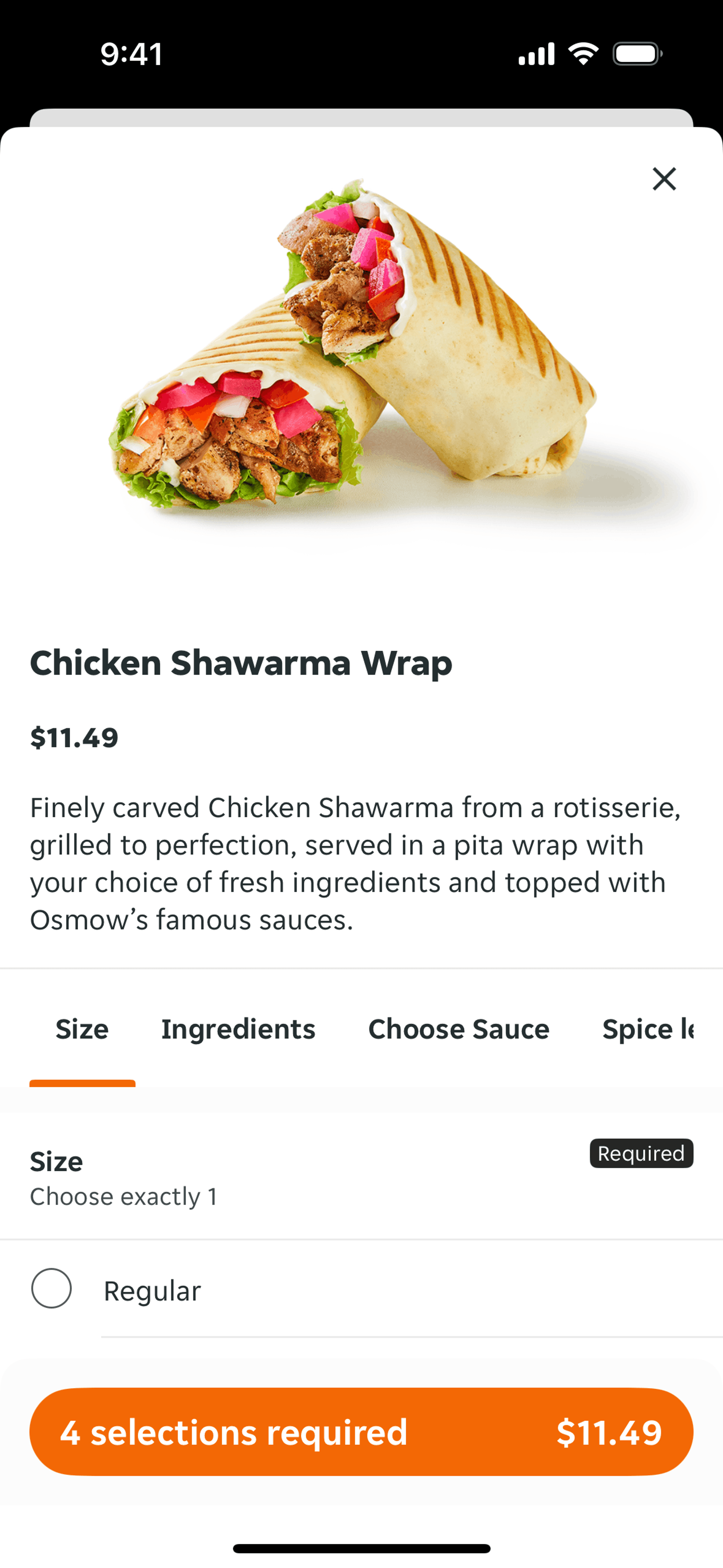 Skip iOS Food & Drink interface screenshot 10