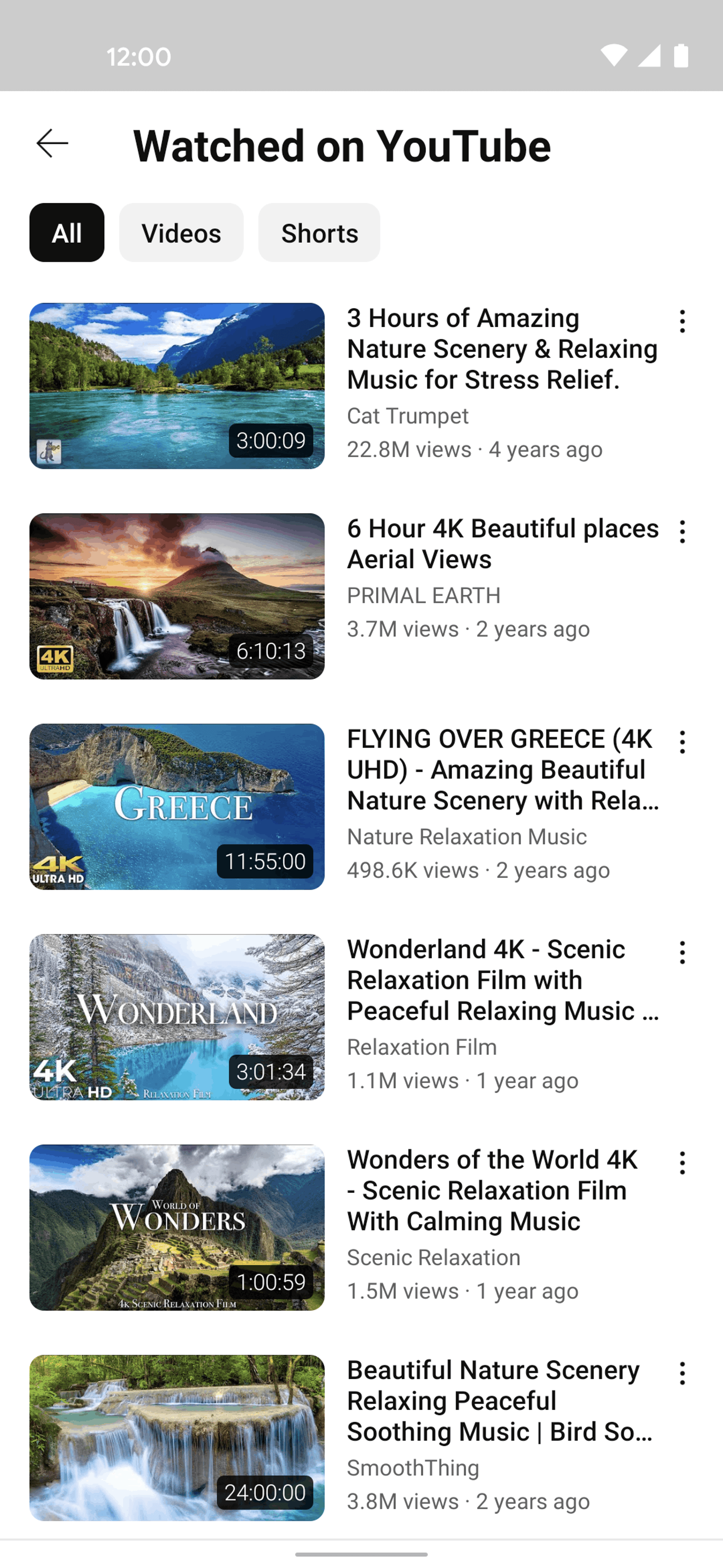 YouTube Studio Android Photo & Video interface screenshot 17