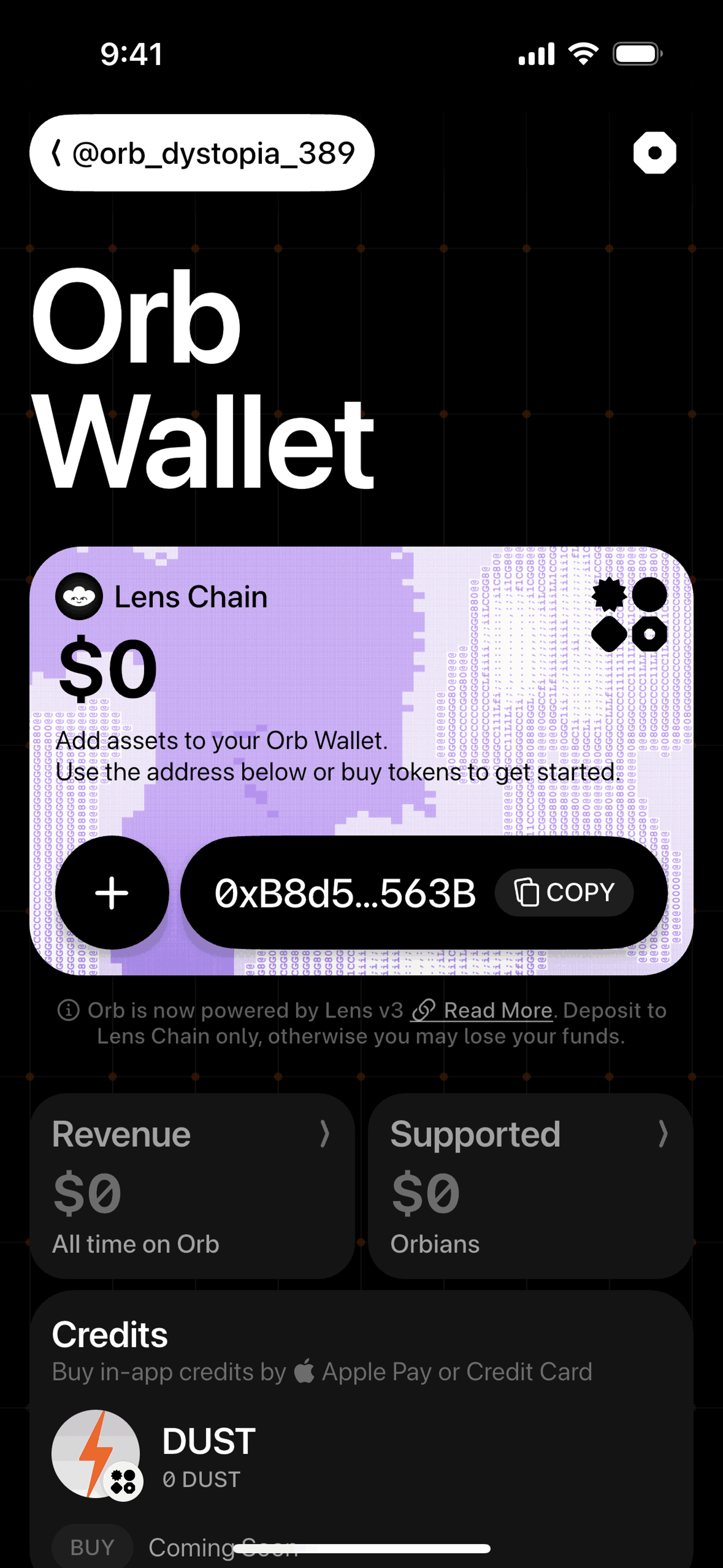 Orb Social iOS Social Networking interface screenshot 21