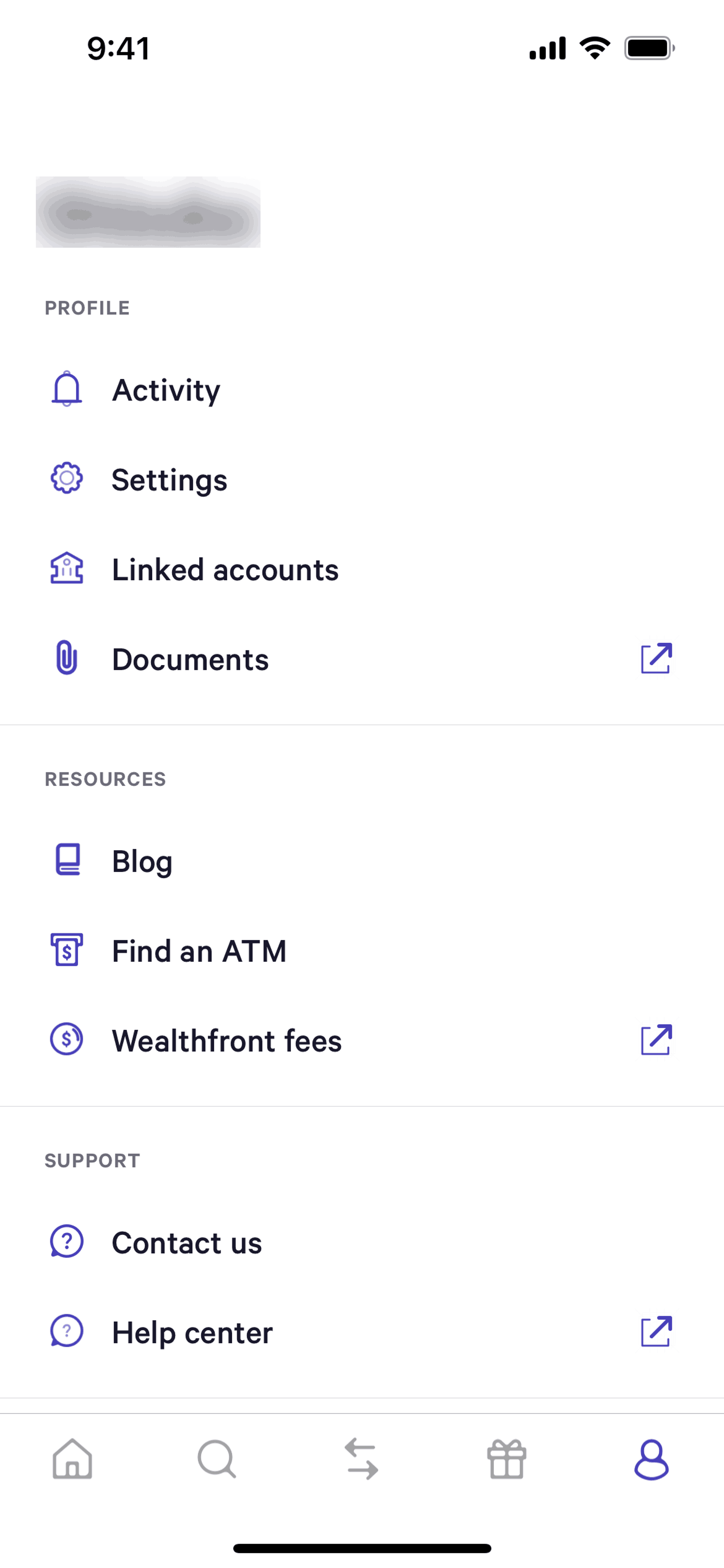 Wealthfront iOS Finance interface screenshot 10