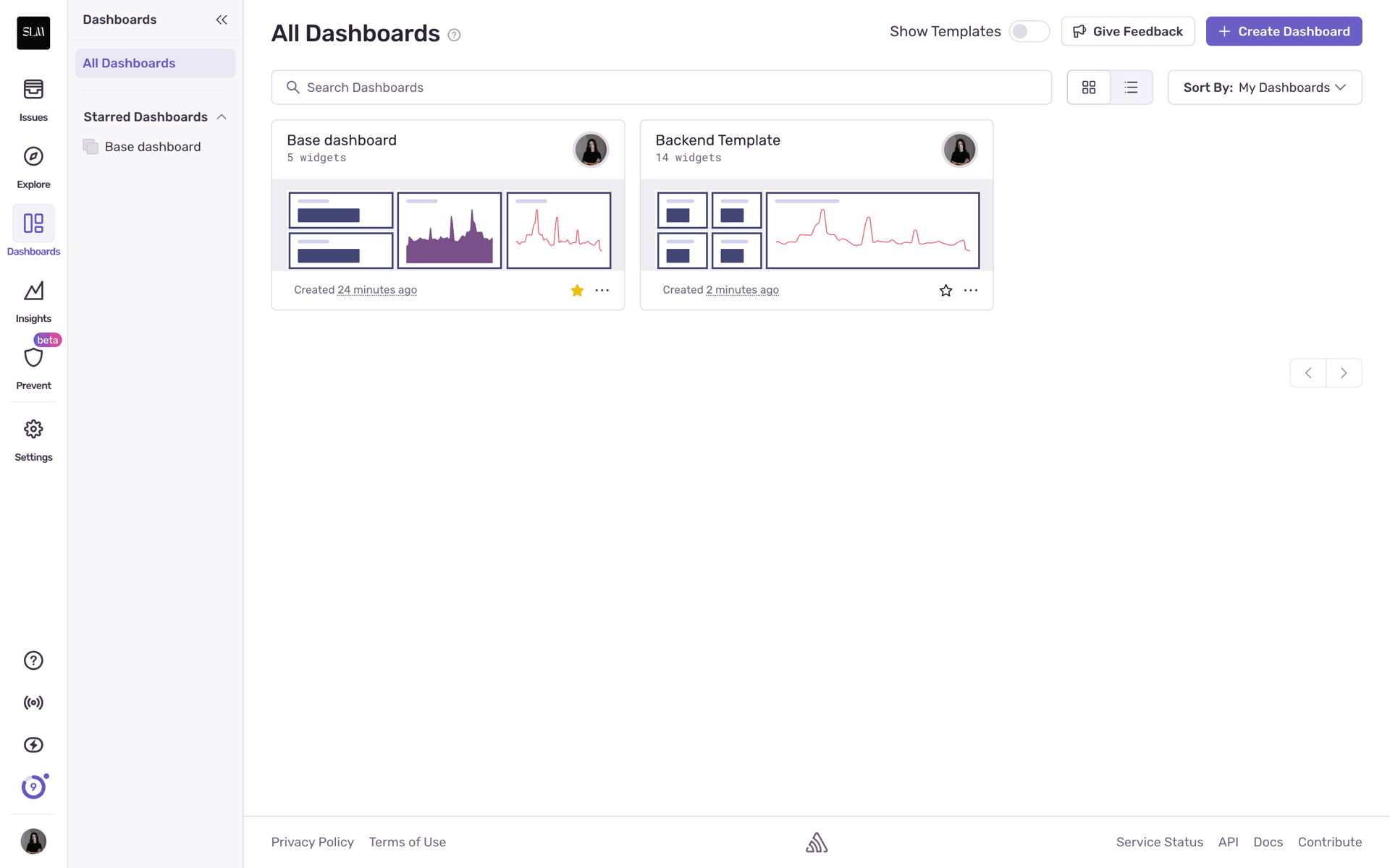 Sentry Web Developer Tools interface screenshot 6