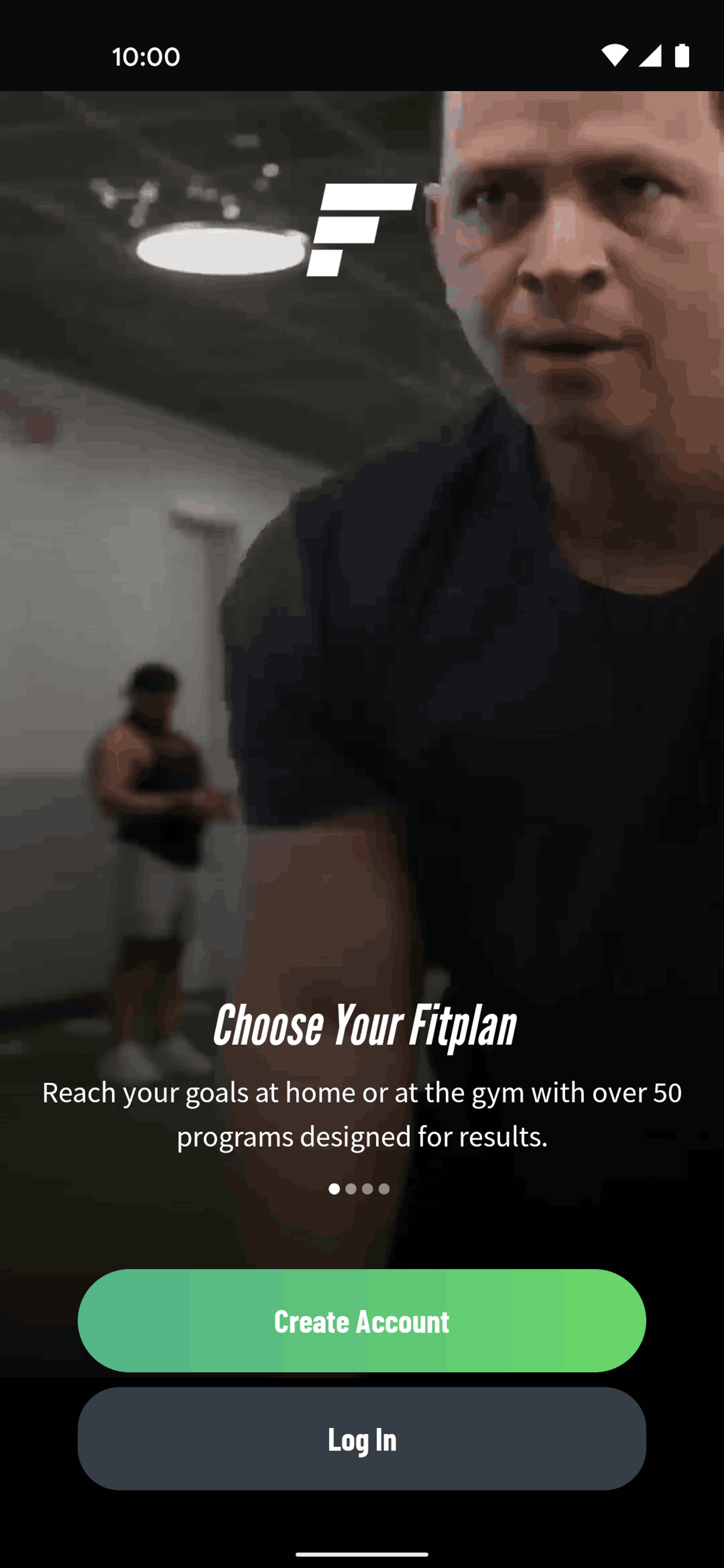 Fitplan Android Health & Fitness interface screenshot 6