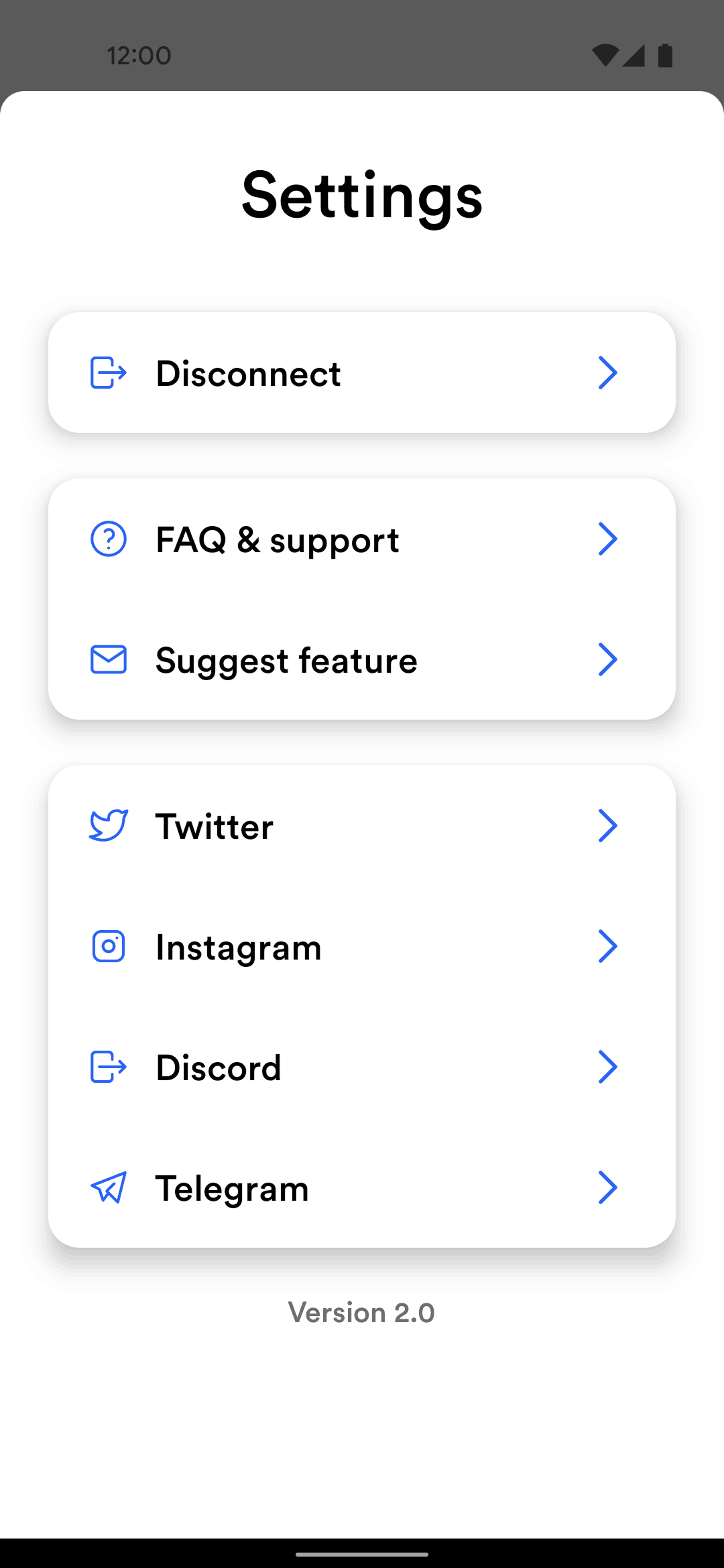 Rarible Android Shopping interface screenshot 6