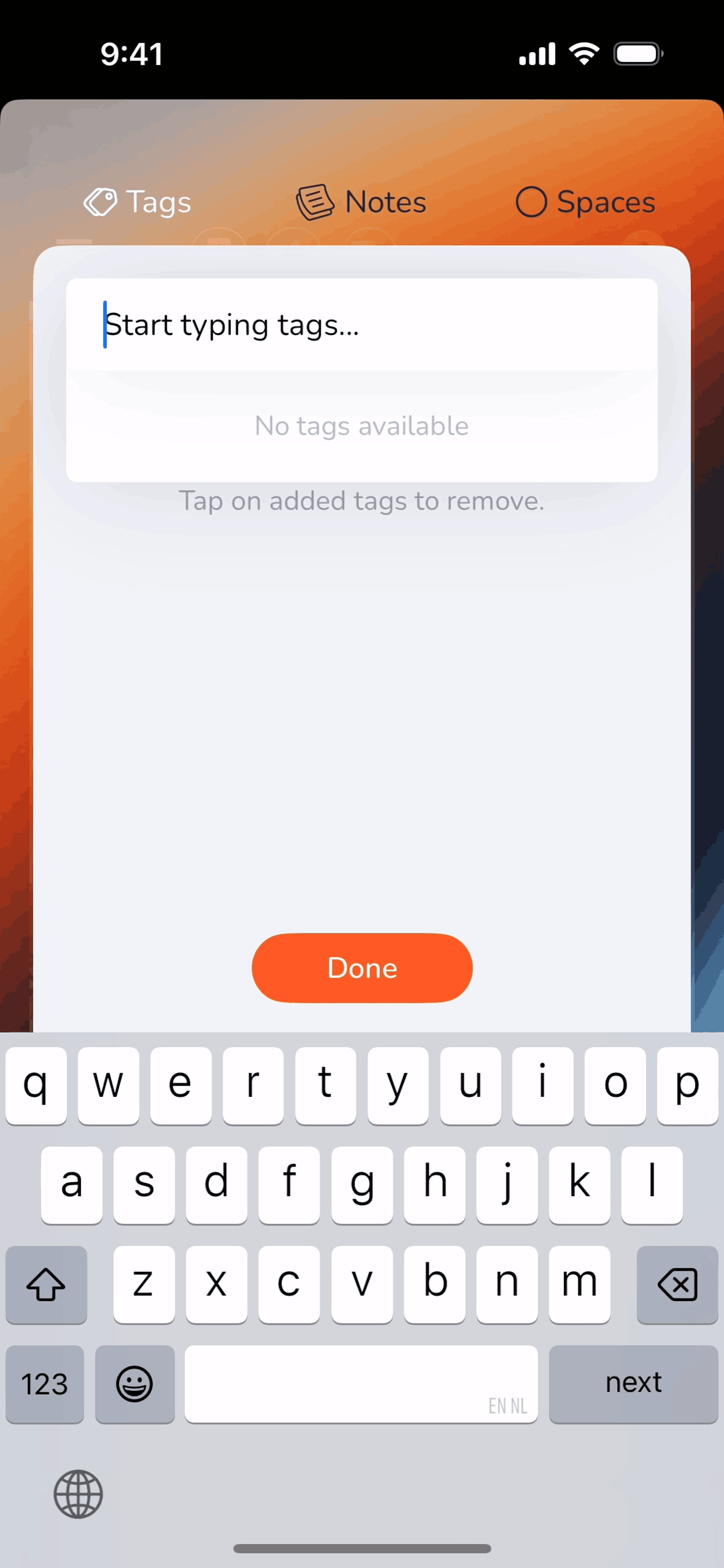 mymind iOS Productivity interface screenshot 21
