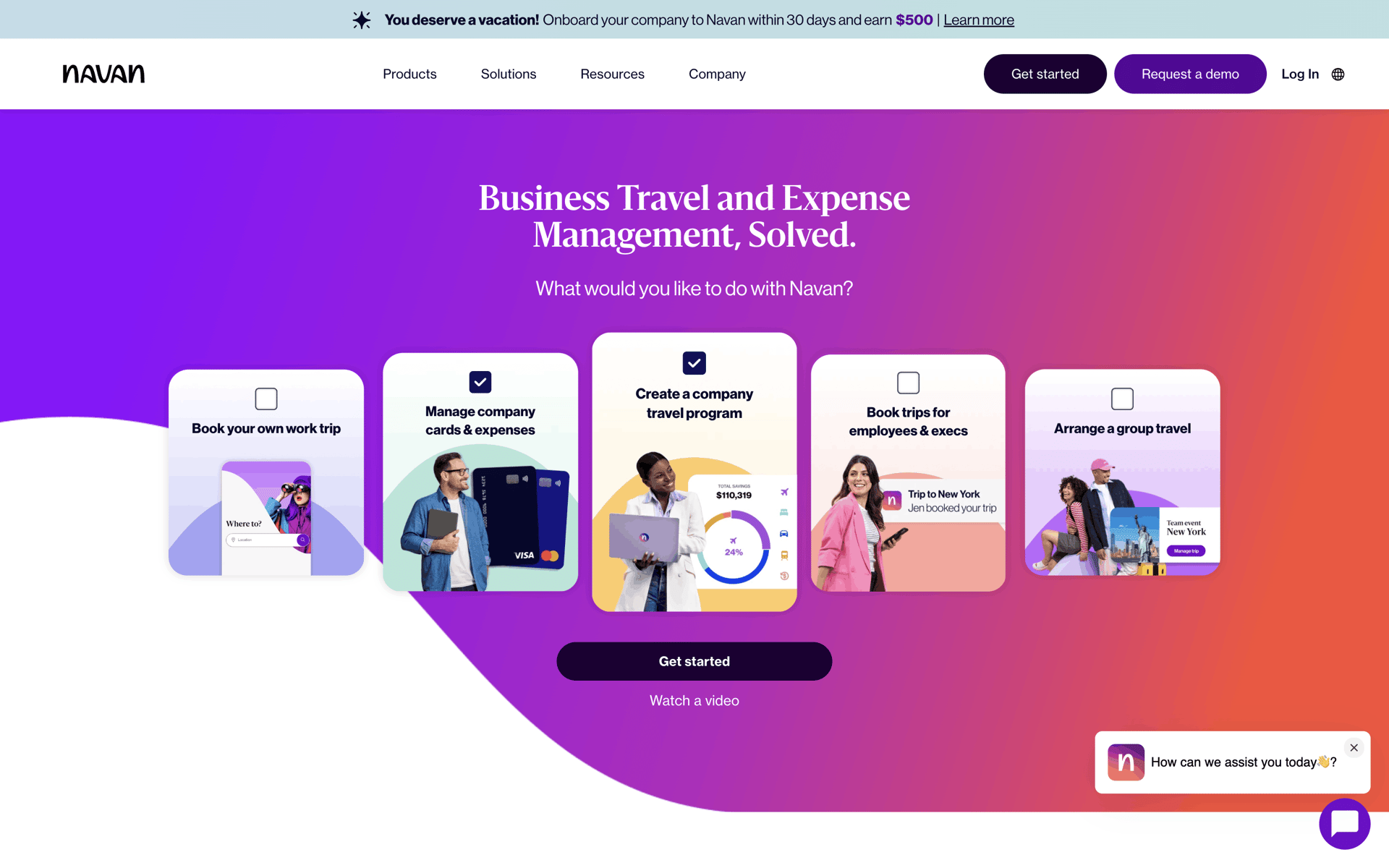 Navan Web Business interface screenshot 6